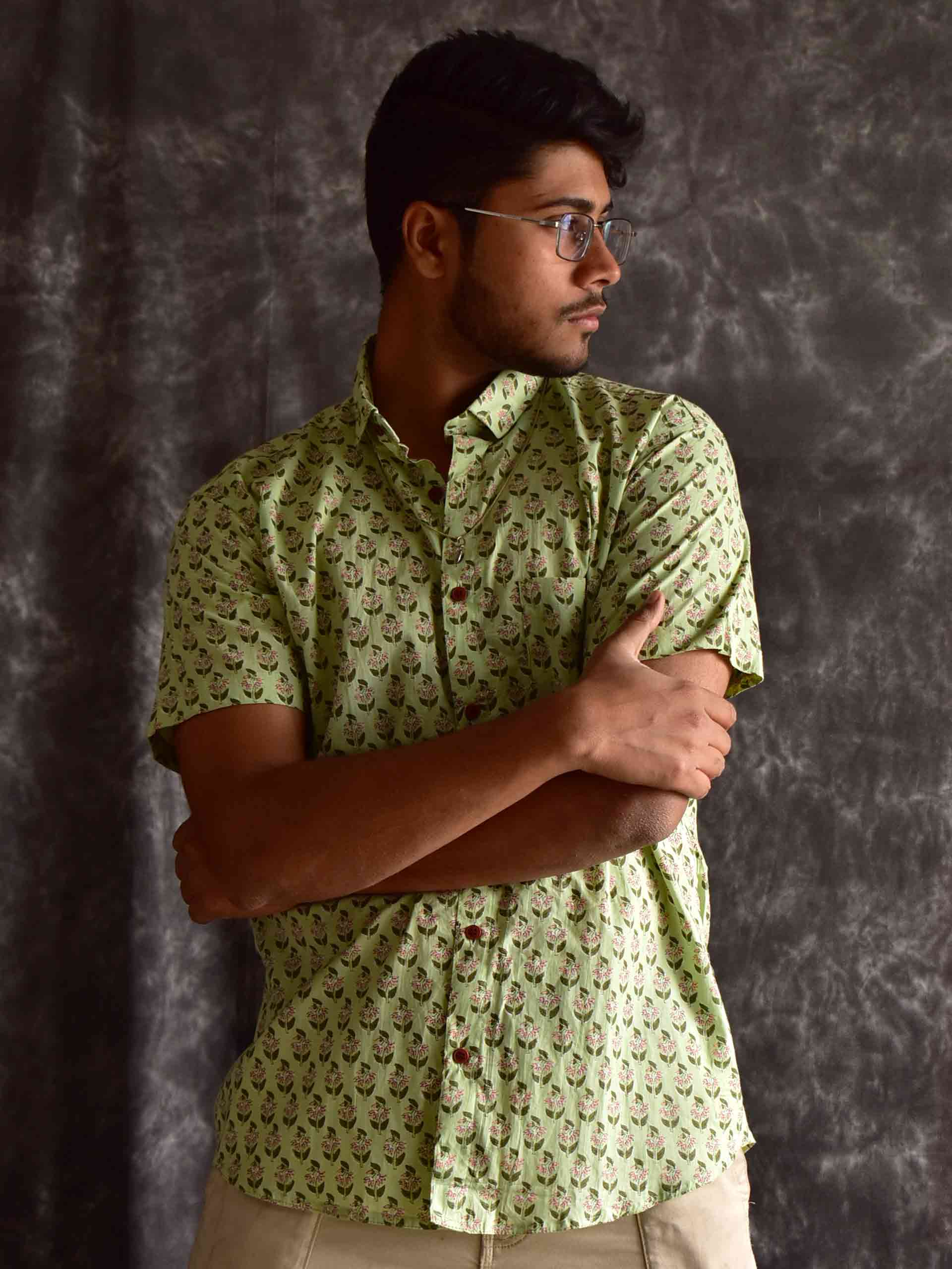 Pink - Printed Shirt
