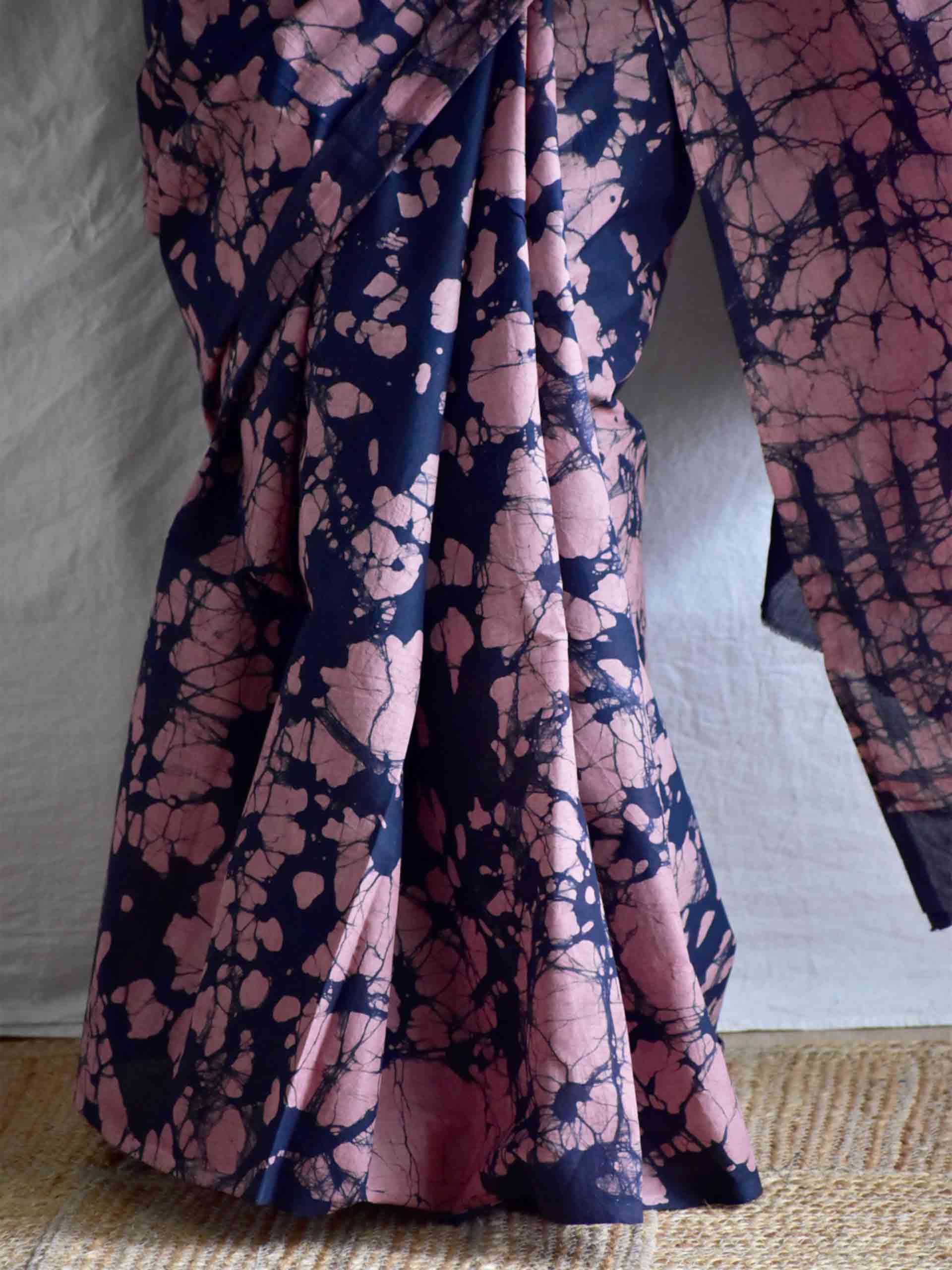 Bubbles - Tye and dye cotton saree