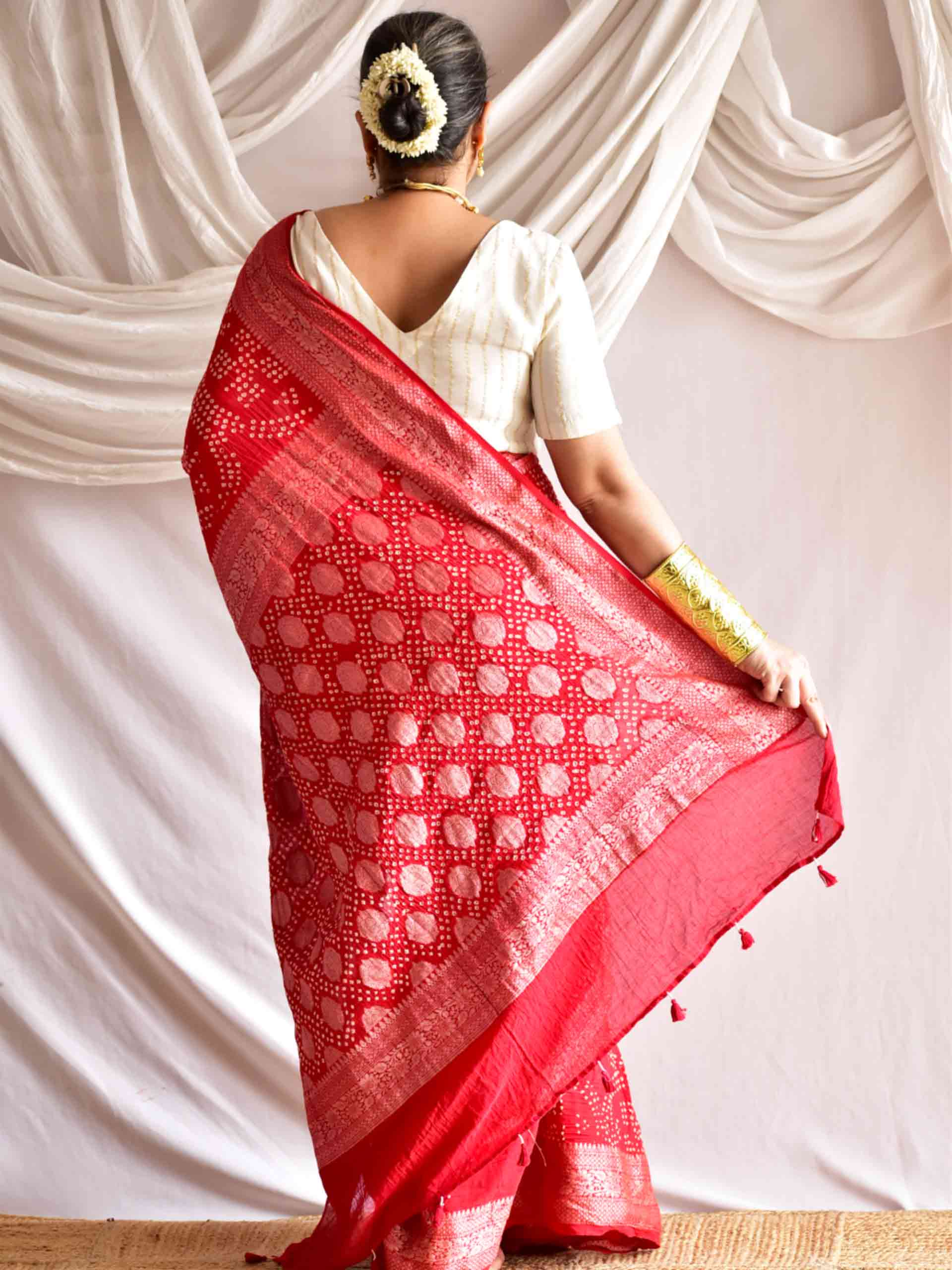 Laalima - Bandhej Saree