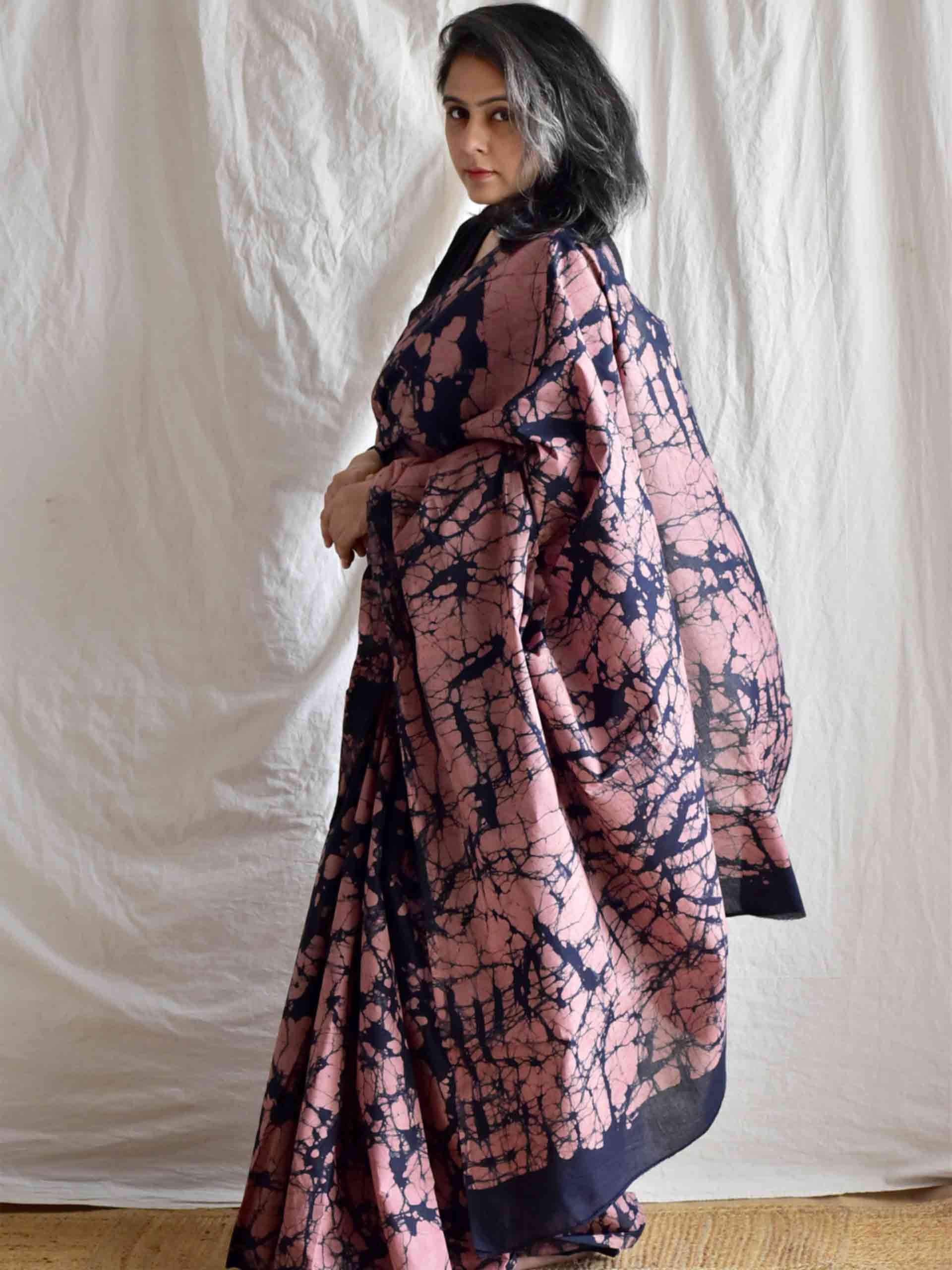 Bubbles - Tye and dye cotton saree