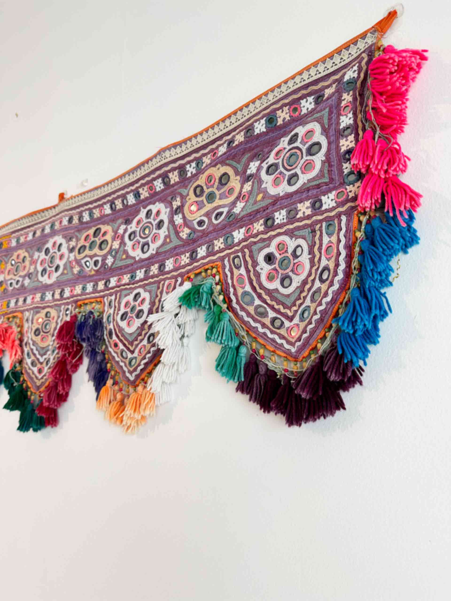 raas - Hand embroidered vintage toran