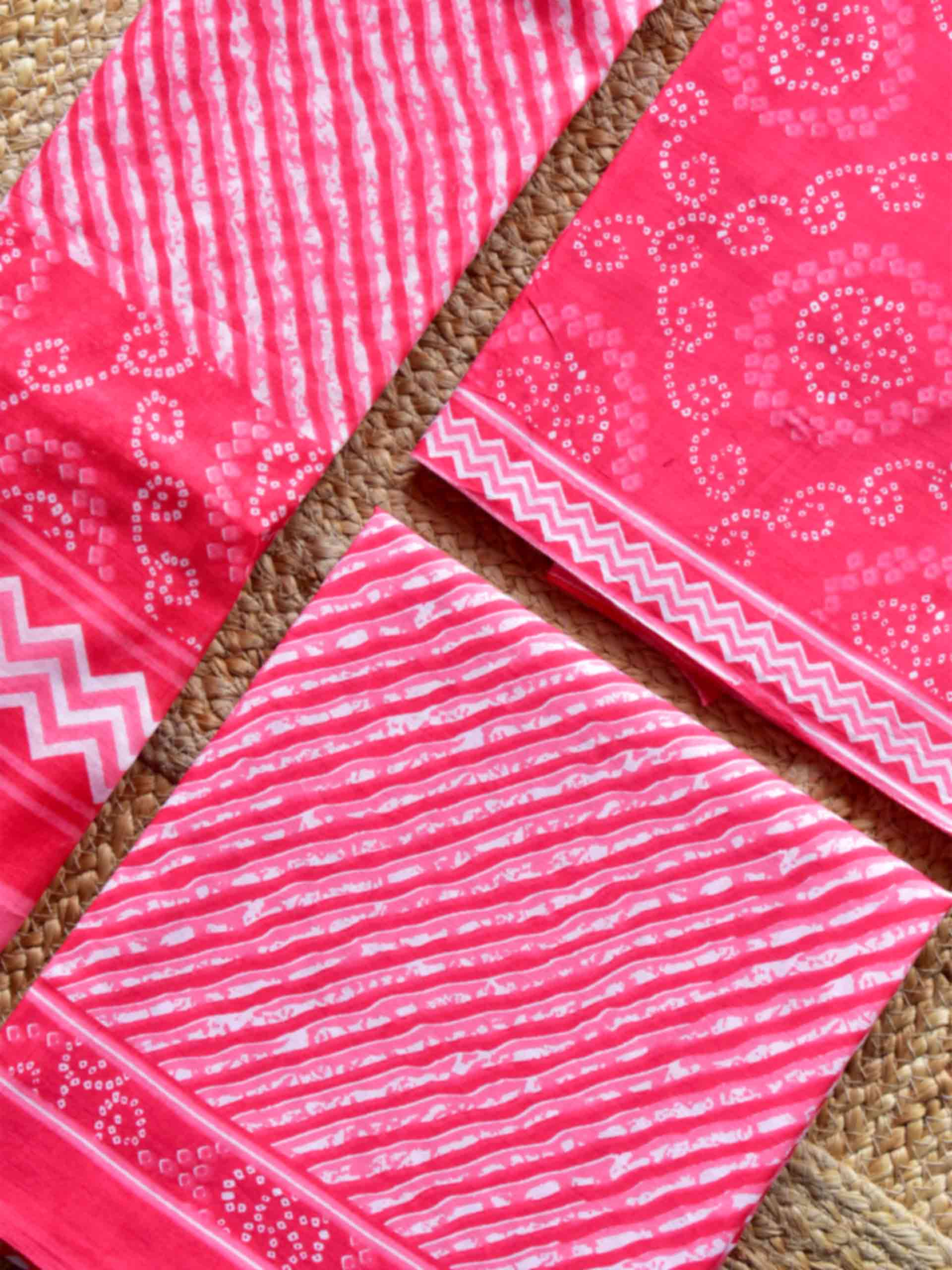 Radiant Cotton 3 pc suit set