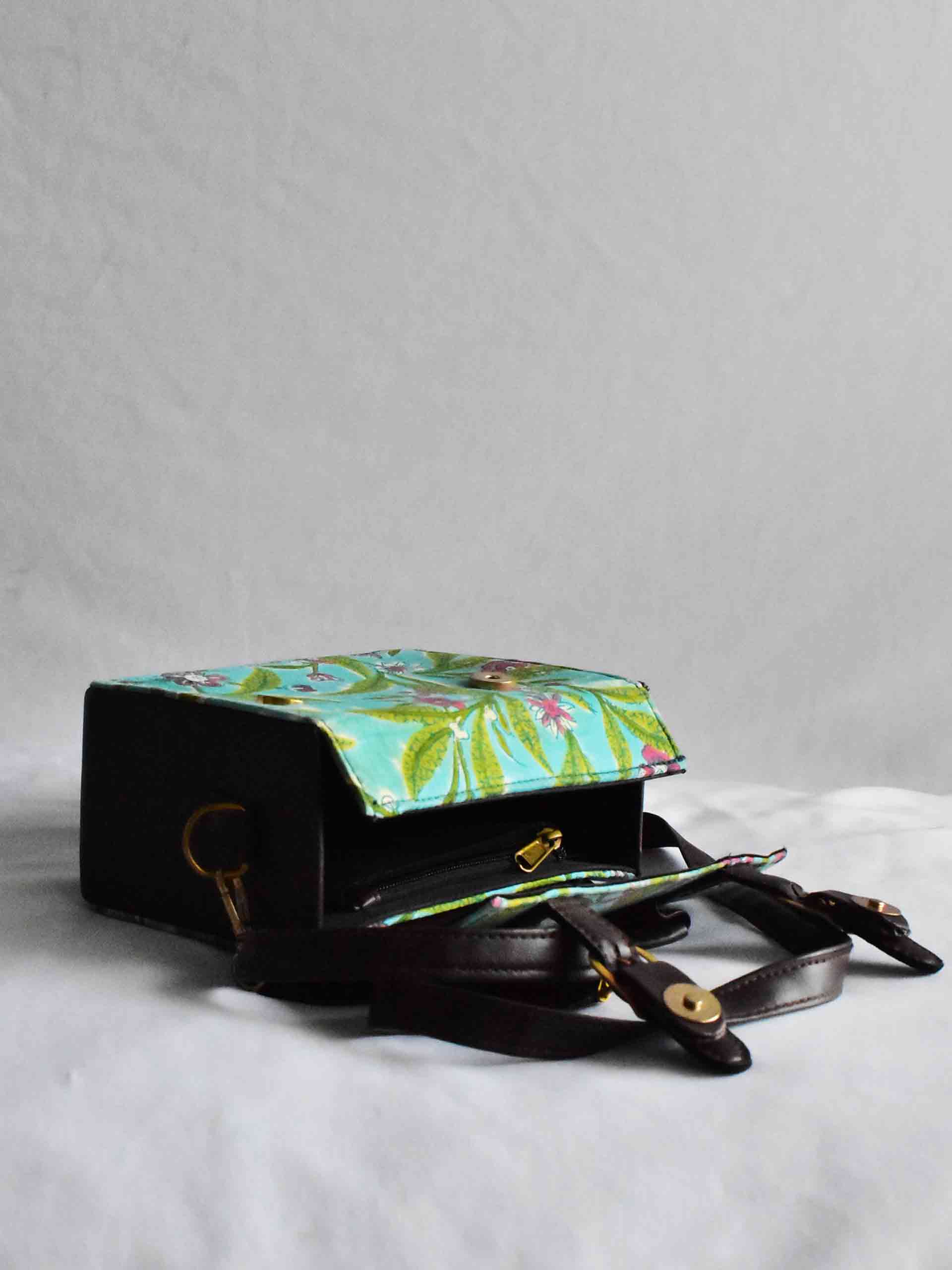 Pink Flower - Printed Cotton bag
