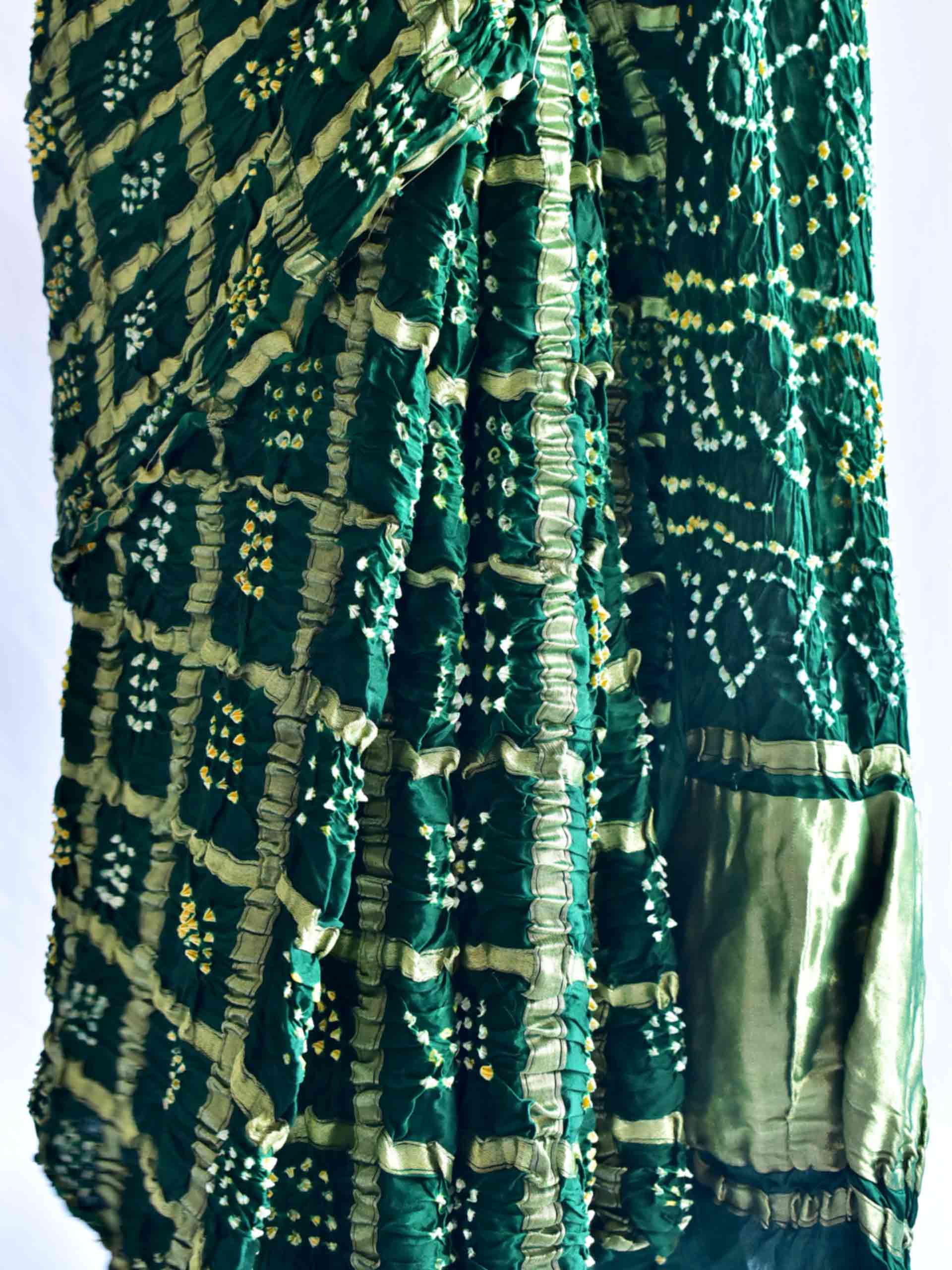 Milaap - Bandhani Gharchola Gajji Silk Saree