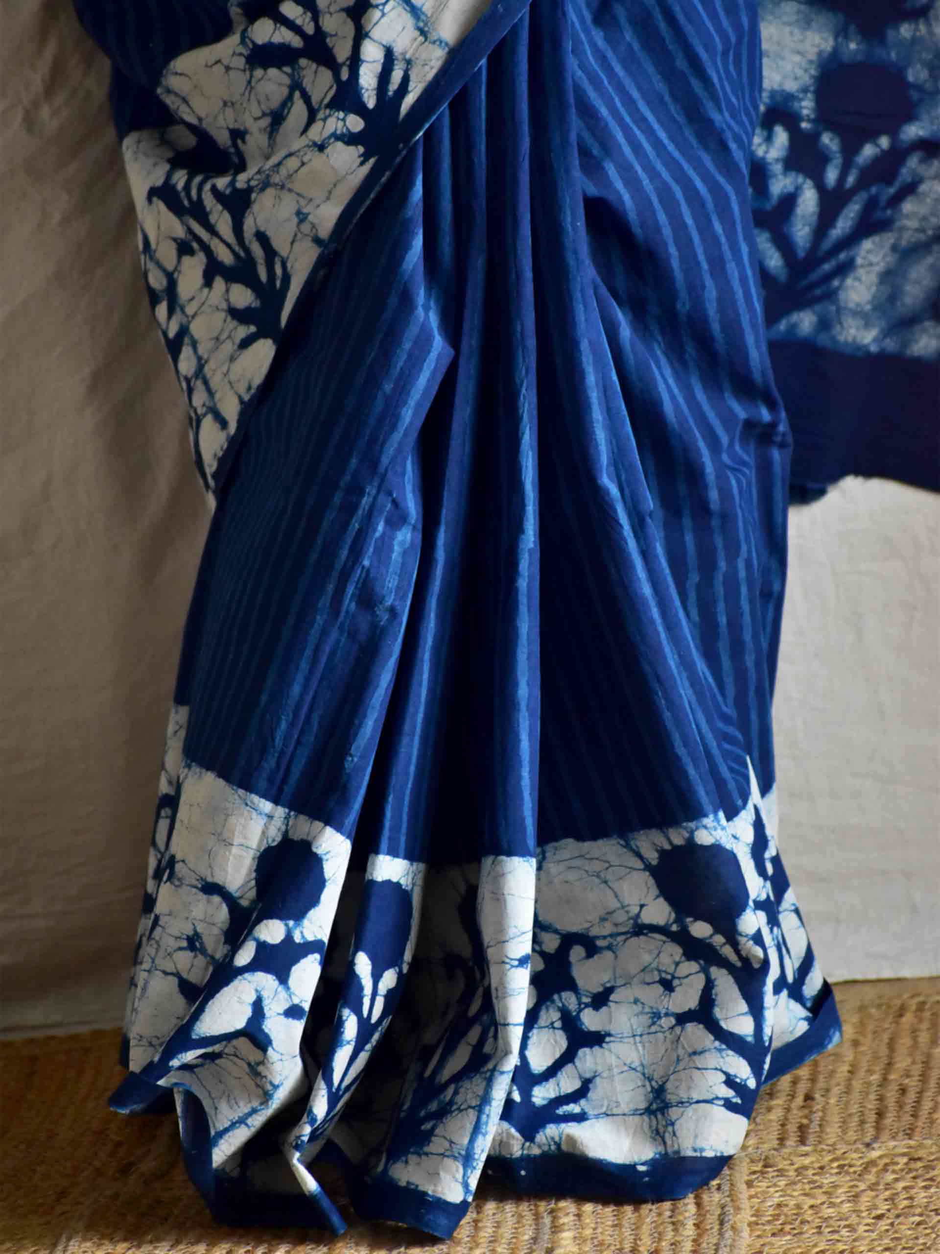 Medley - Dabu cotton saree