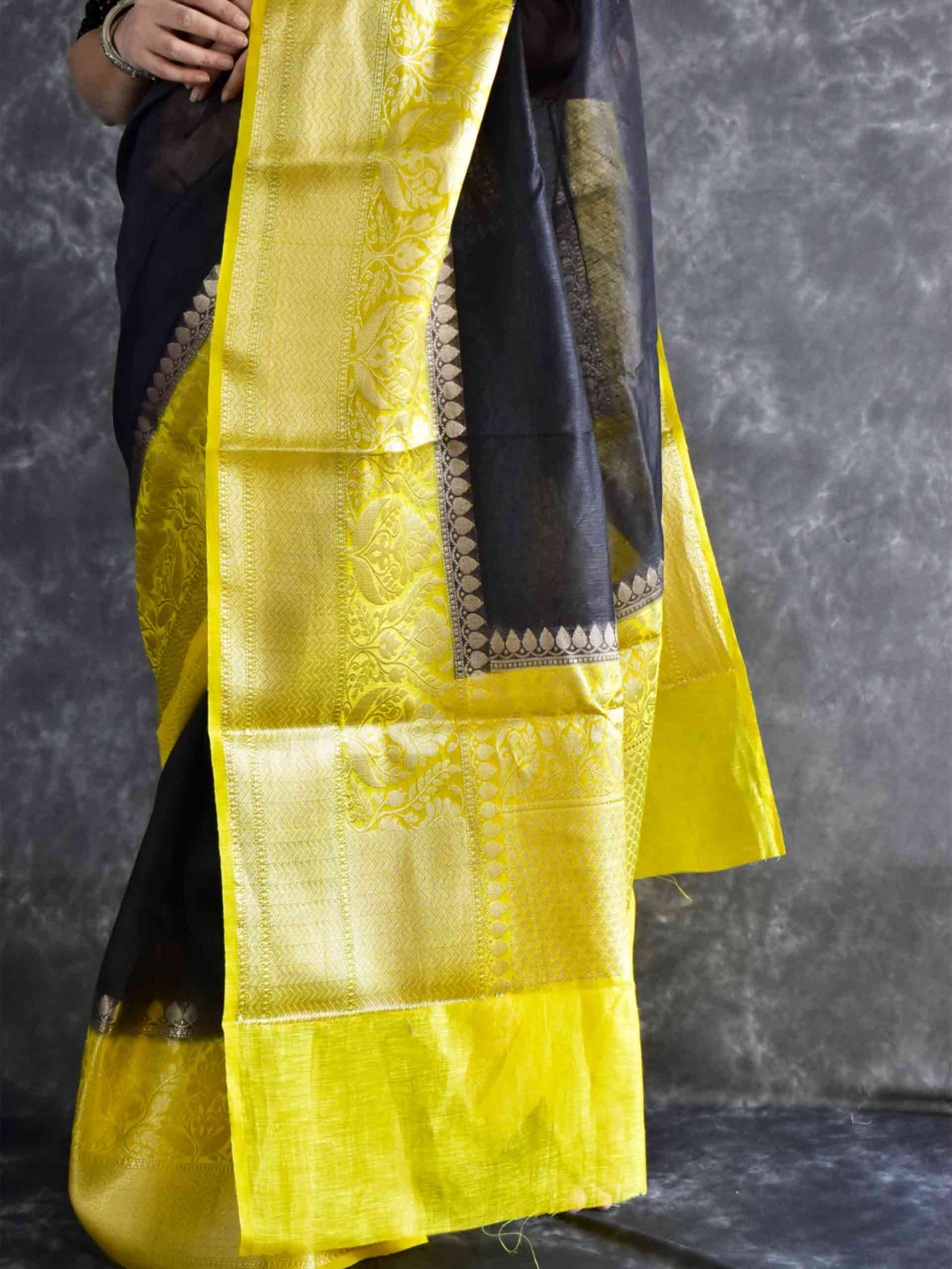 Gold mine - silk saree