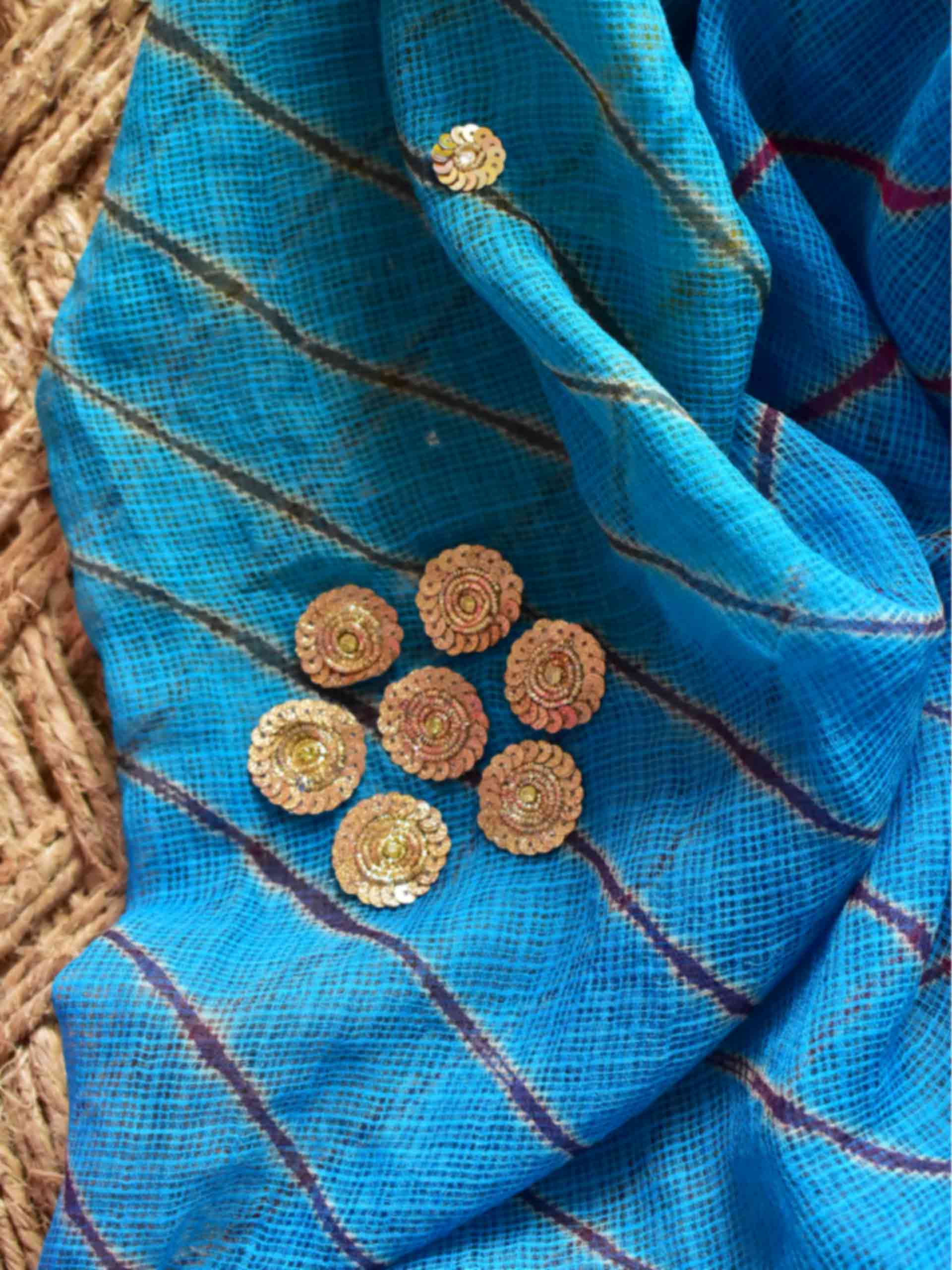 Sindhara - leheriya sequin Kota Doria Dupatta