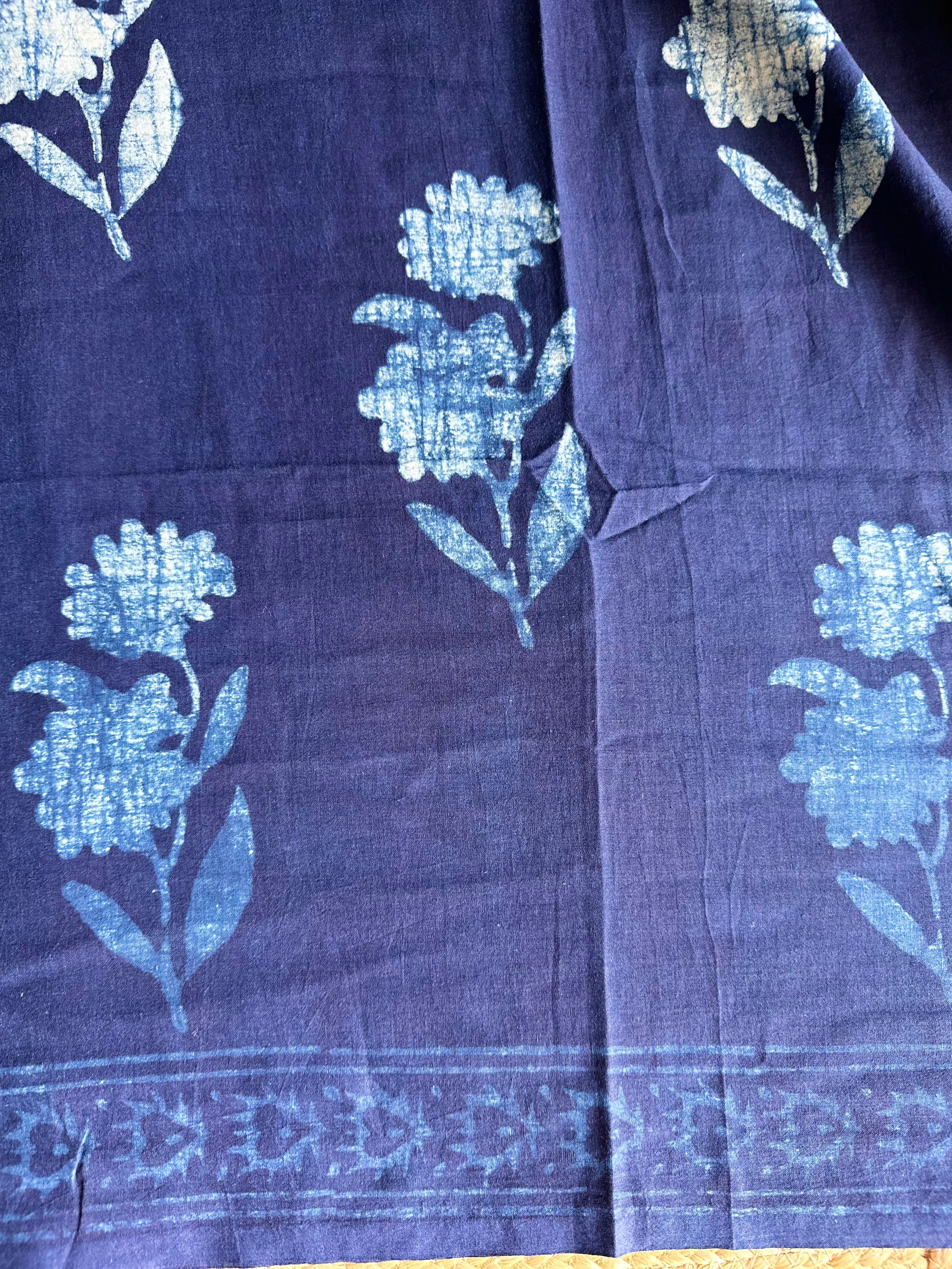 UD010 - Dabu Mul cotton saree