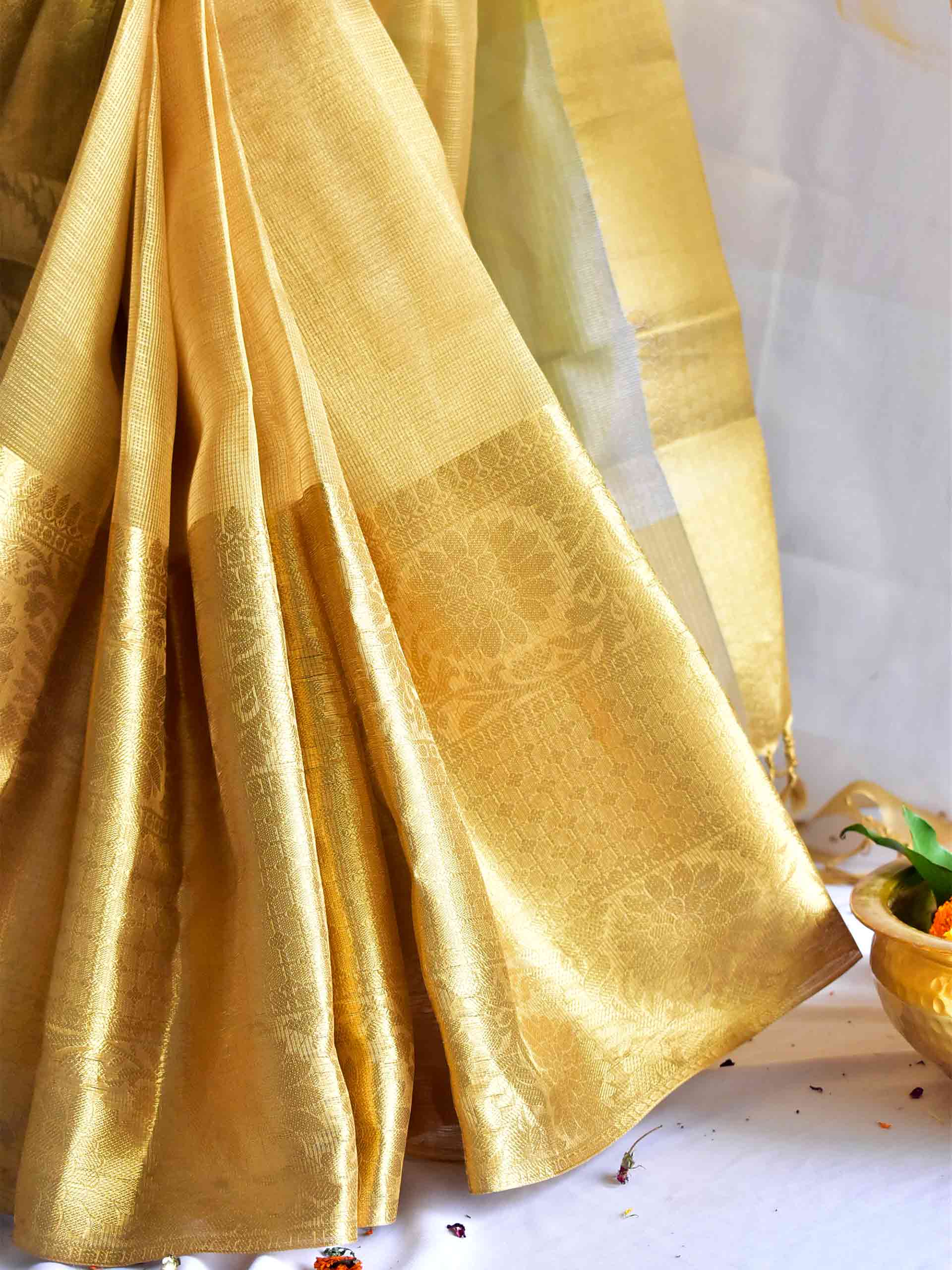 Sona - kota tissue silk saree
