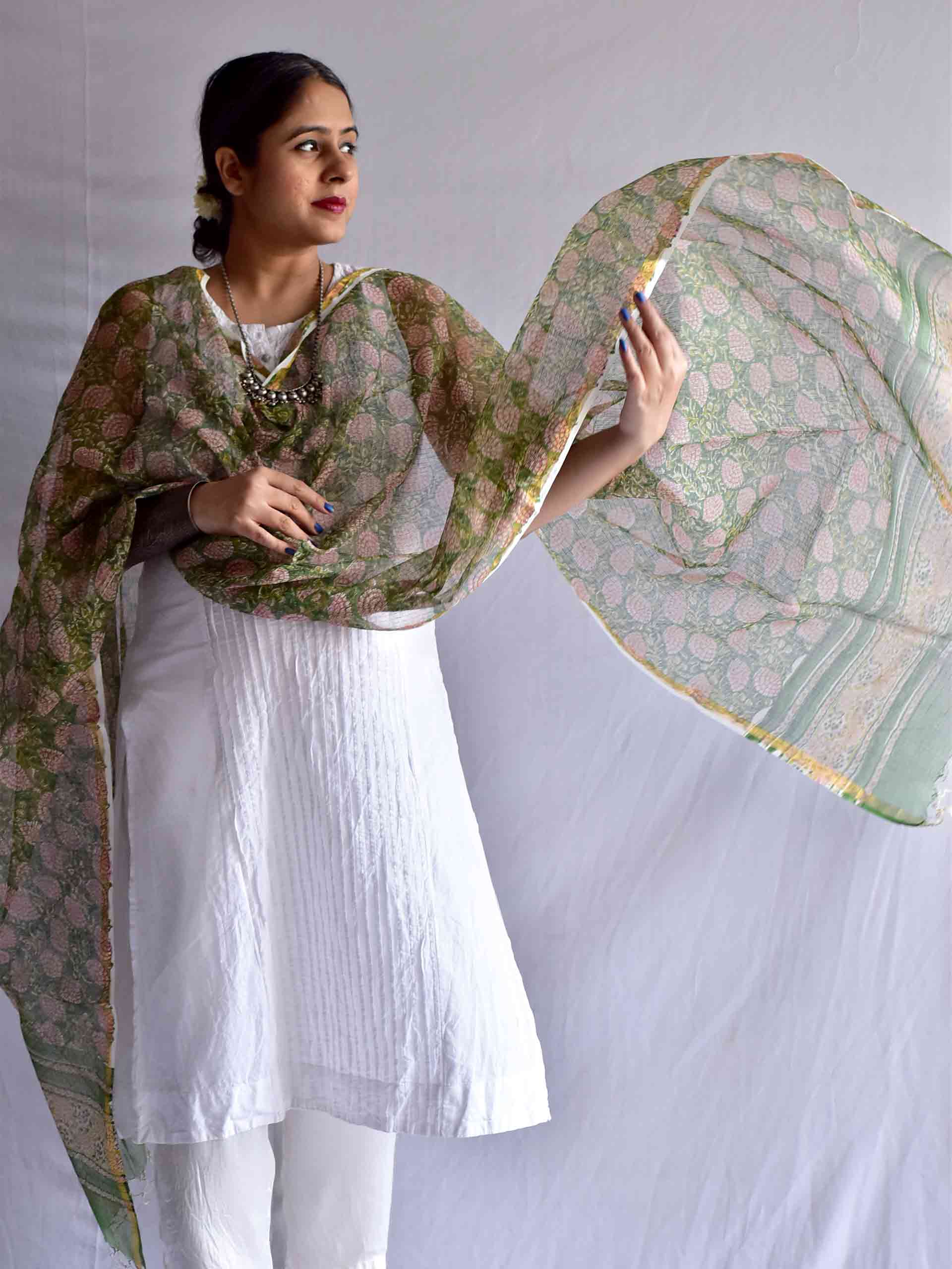 Muraad -  Kota Doria Dupatta