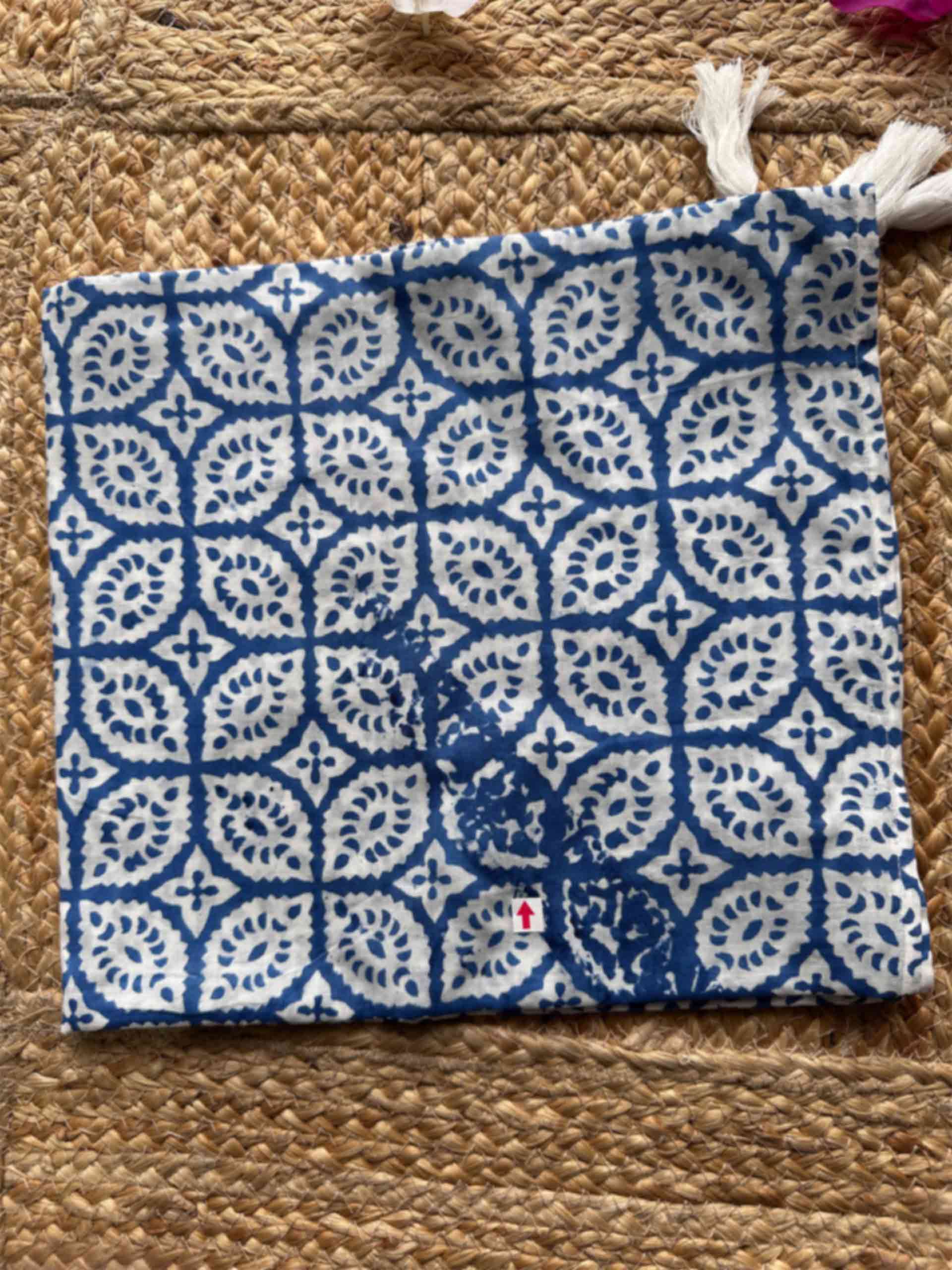 Neela - Dabu Cotton stole