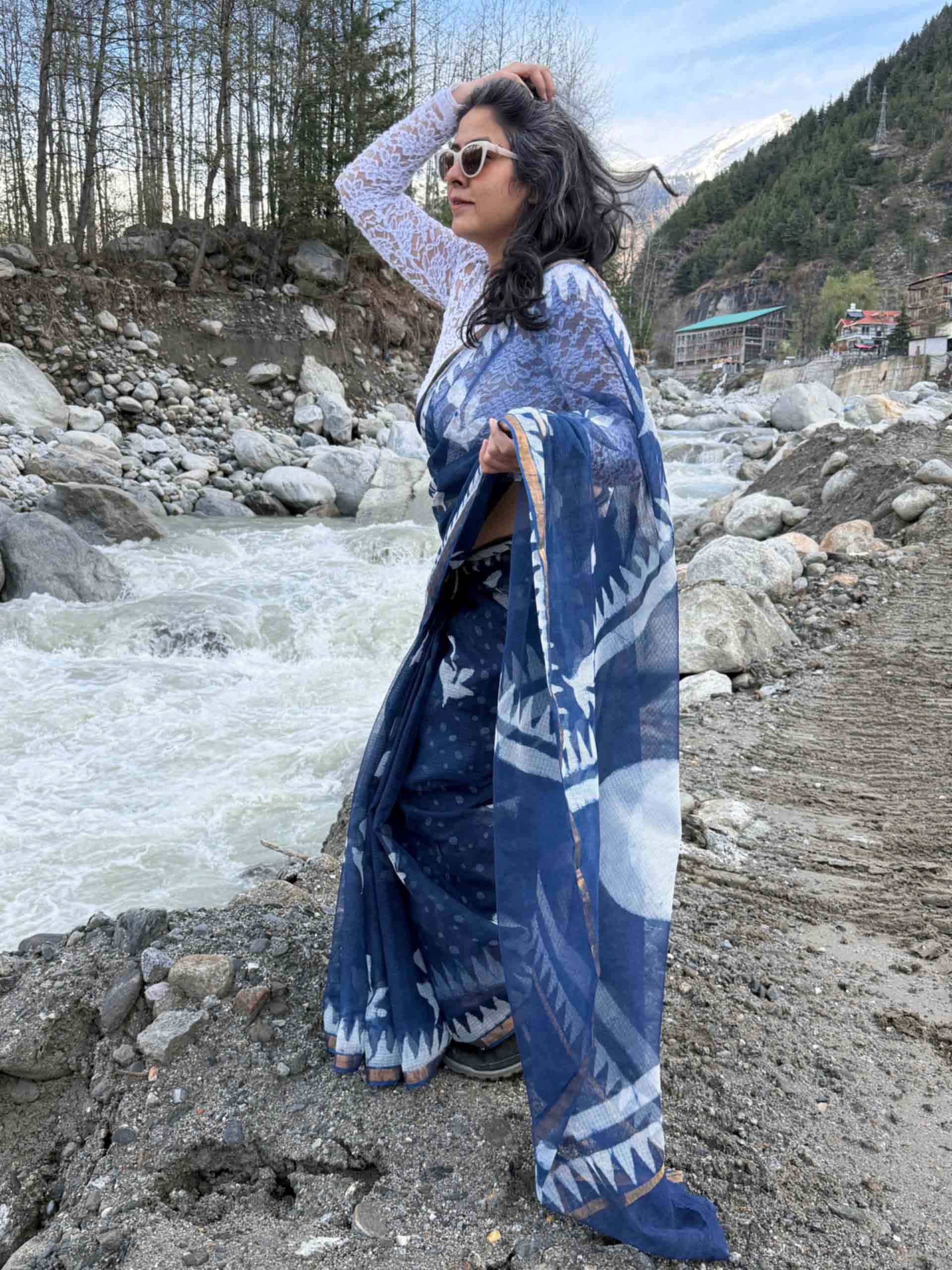 Dilkash - Dabu Kota Doria Saree