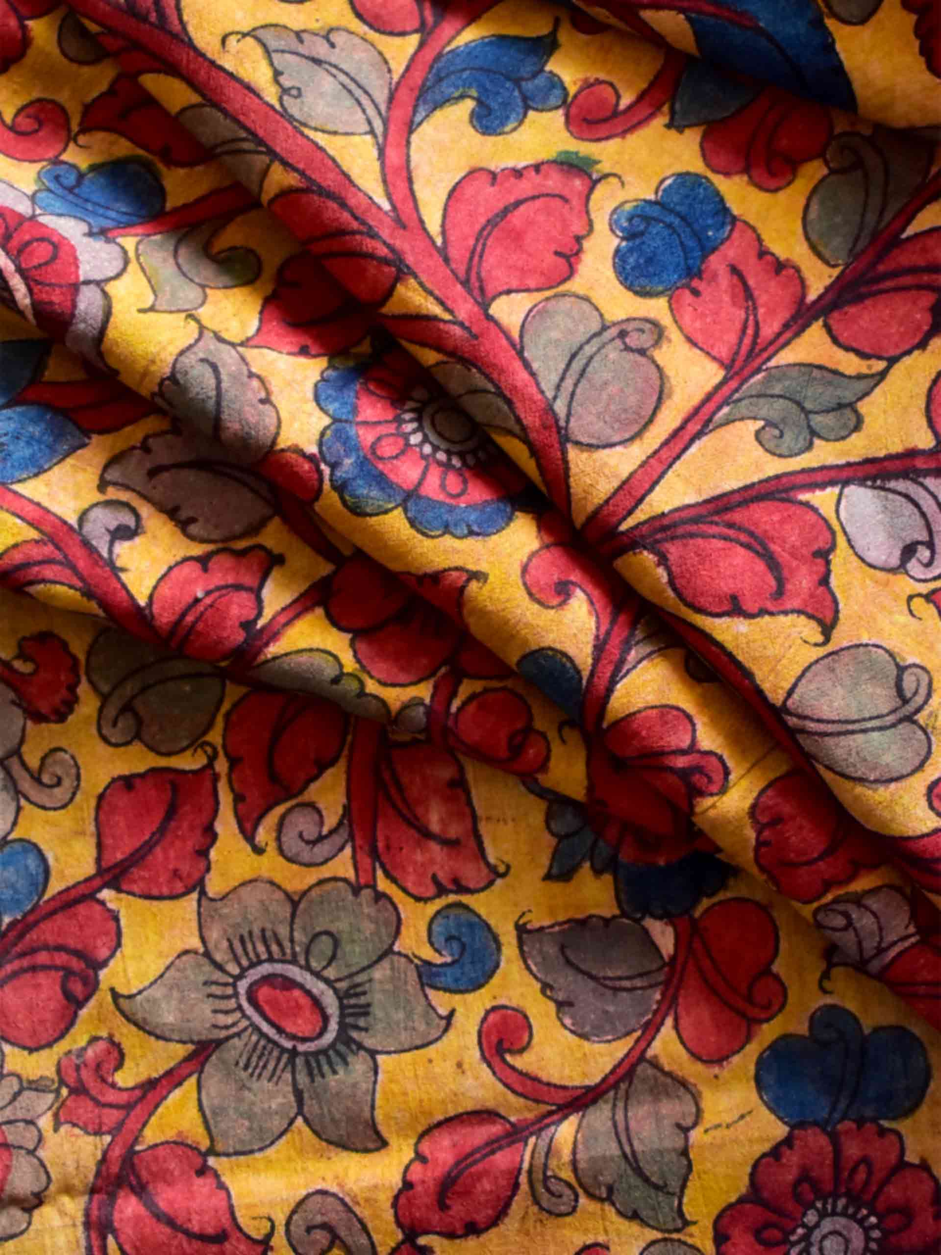 mishti -kalamkari Cotton fabric 1050 per meter