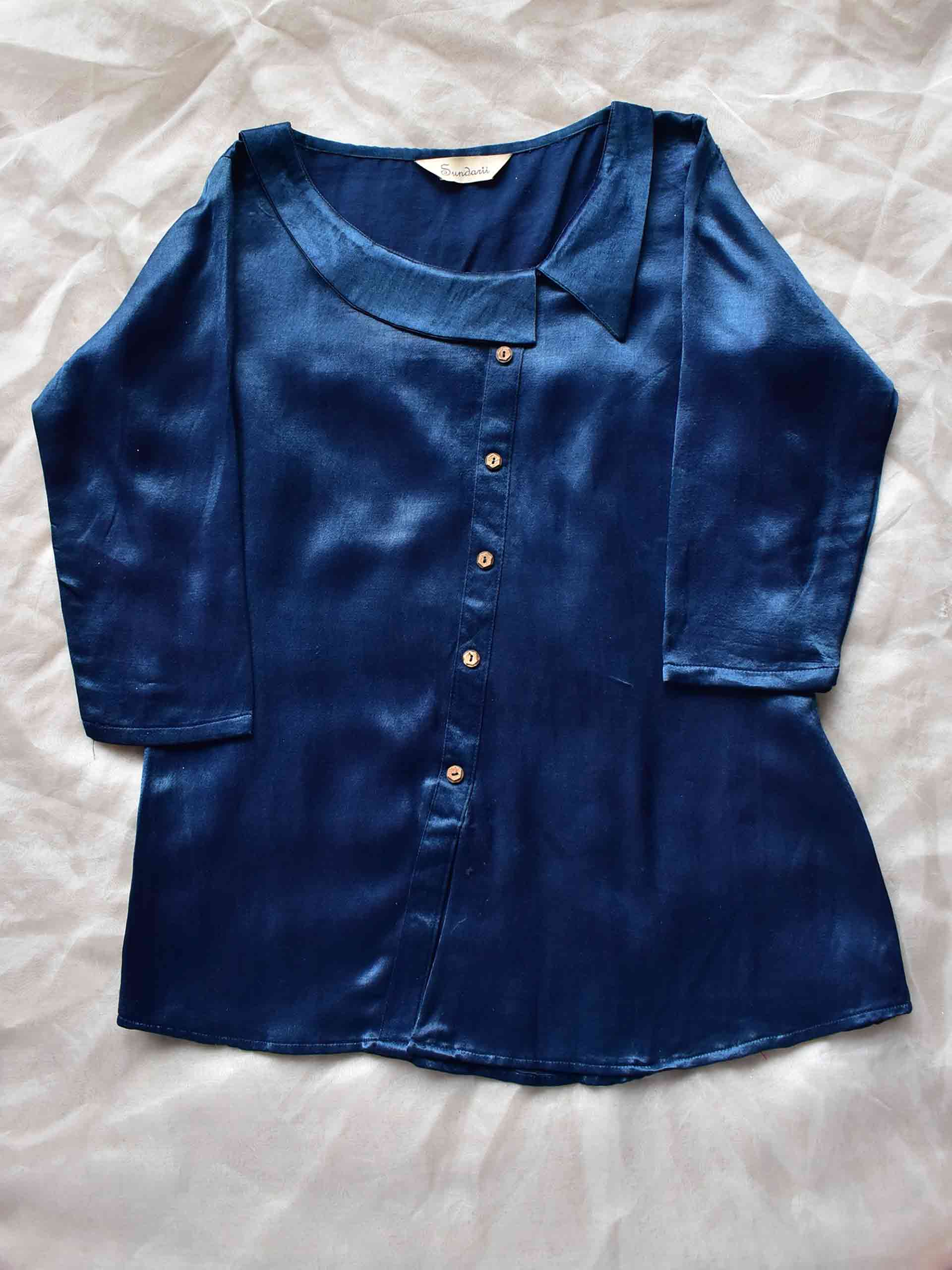 Sample 013 - Mashru silk shirt