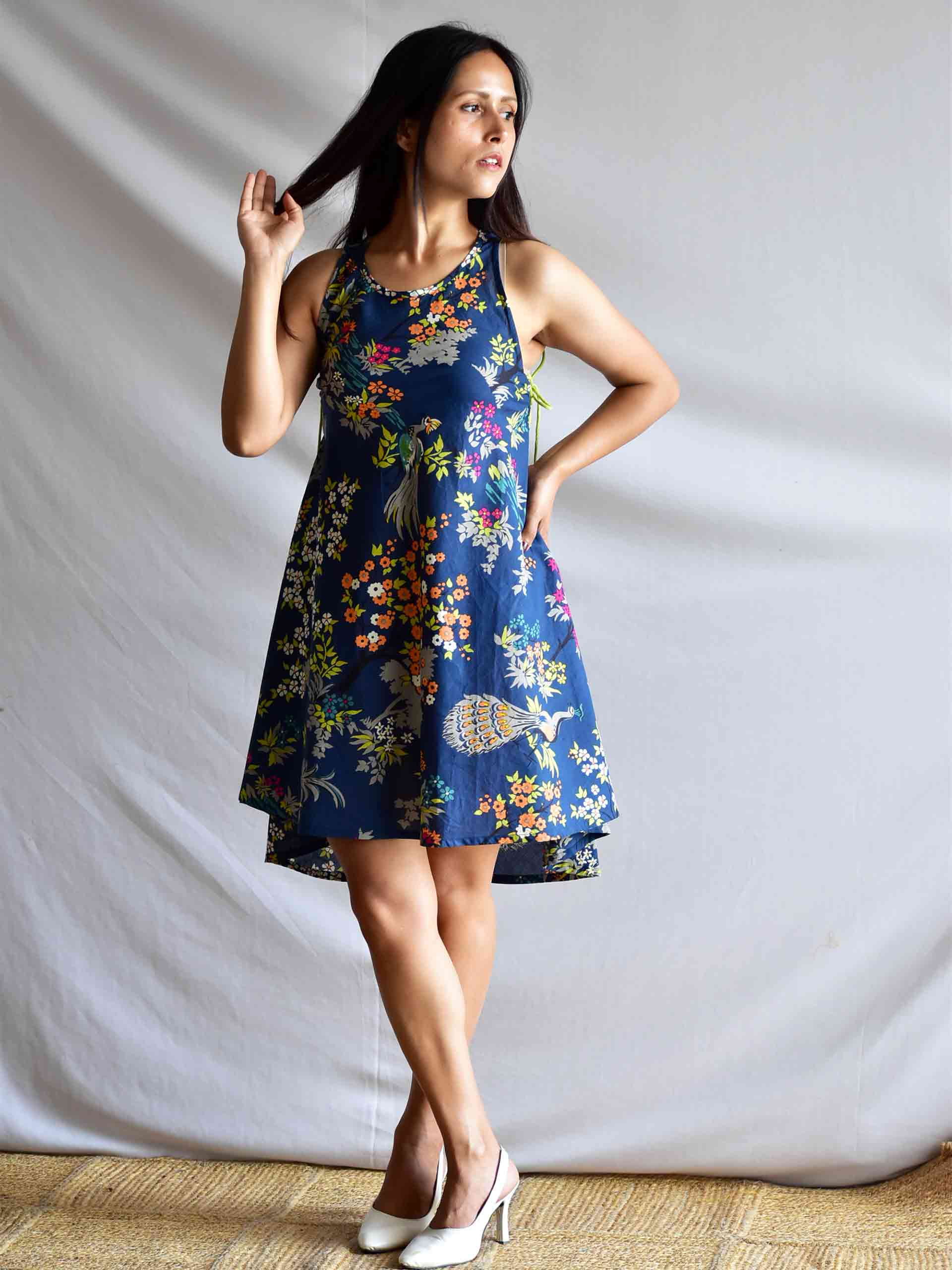 Grace - Tie Knot Short Dress