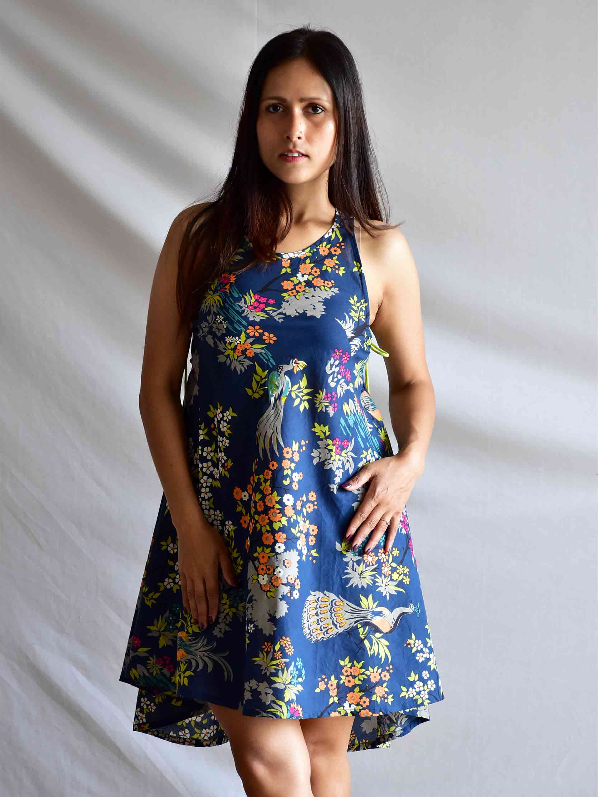 Grace - Tie Knot Short Dress