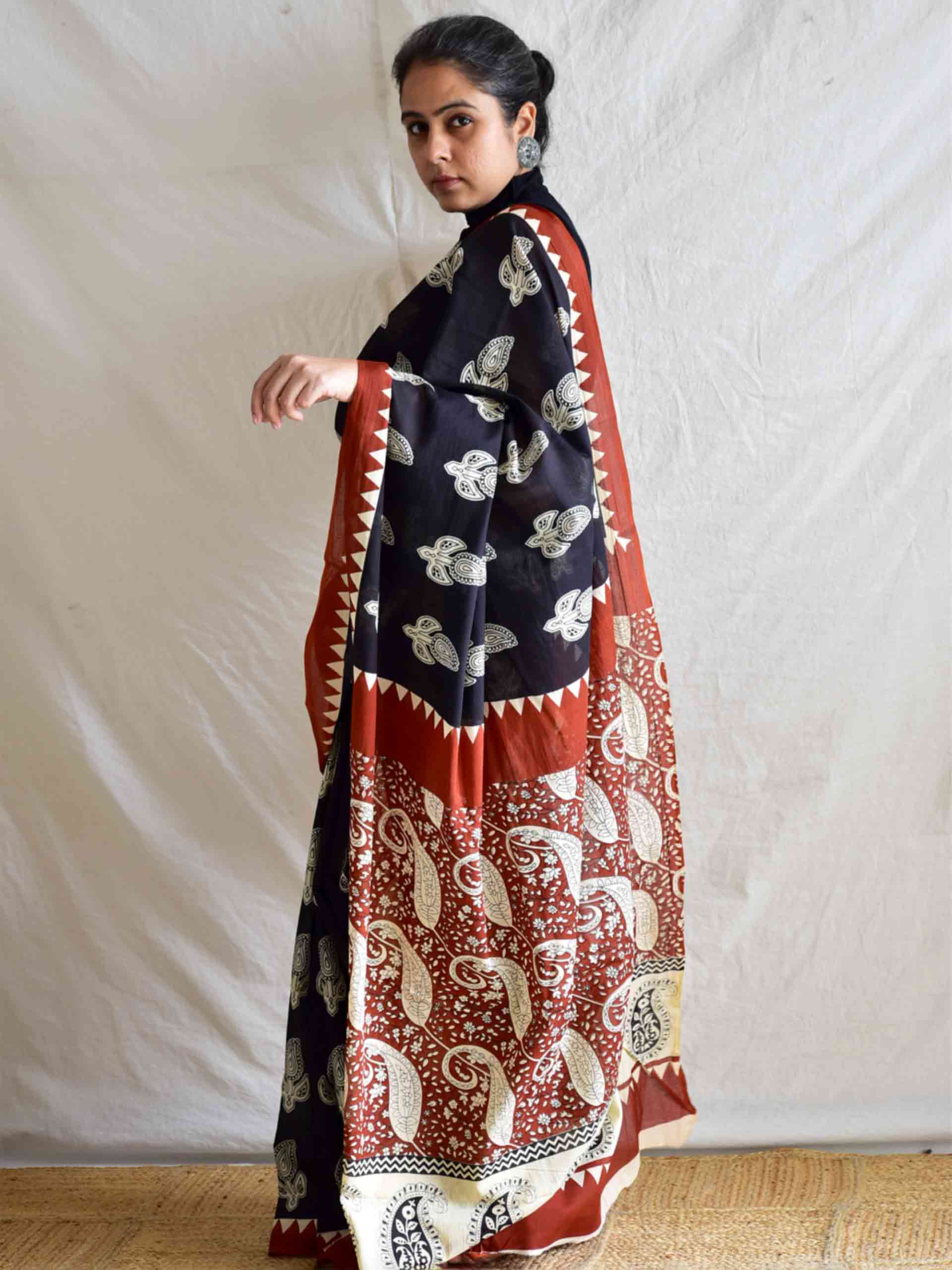 Boss lady - Mul cotton saree