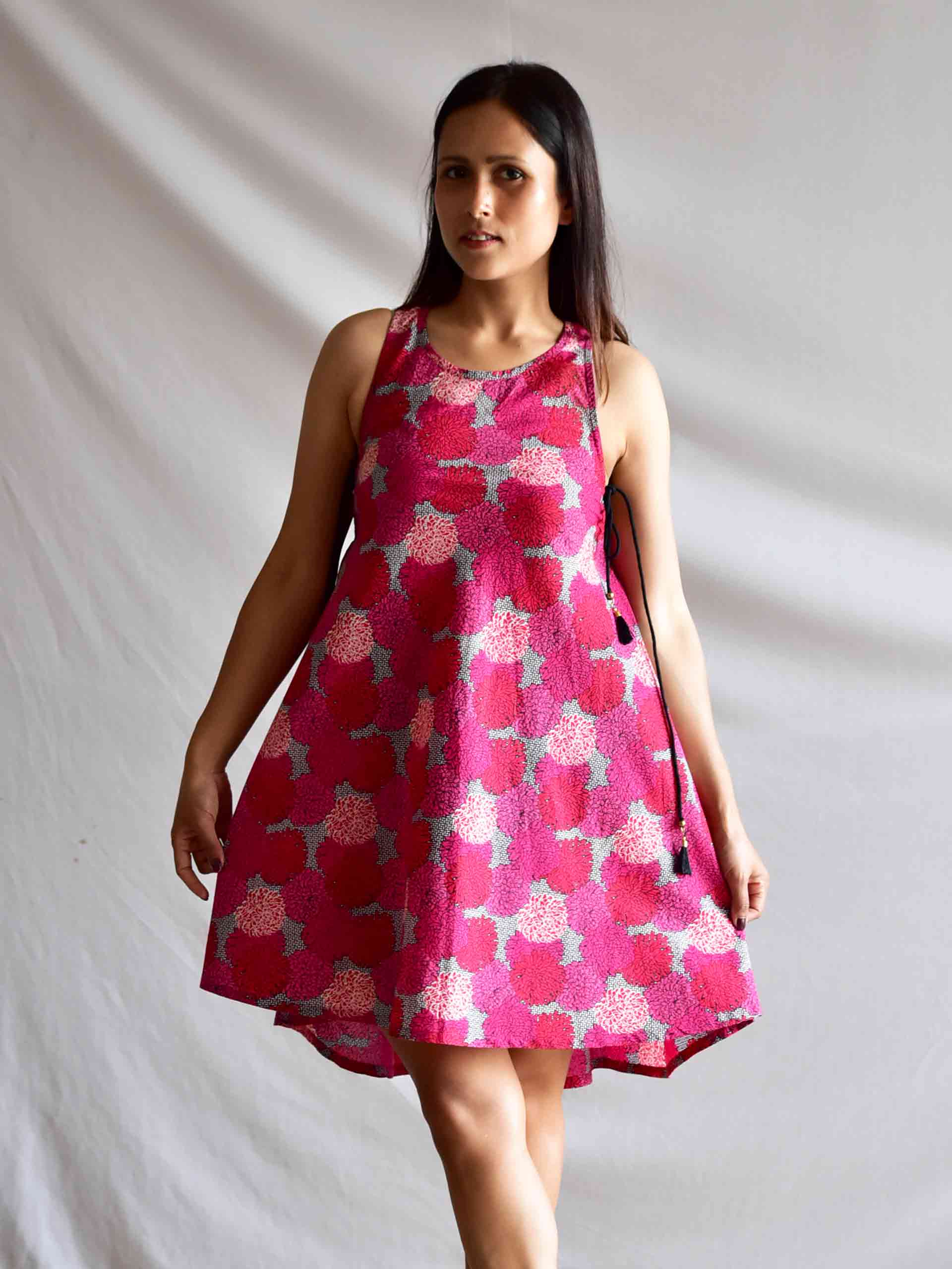 Willow - Tie Knot Short Dress