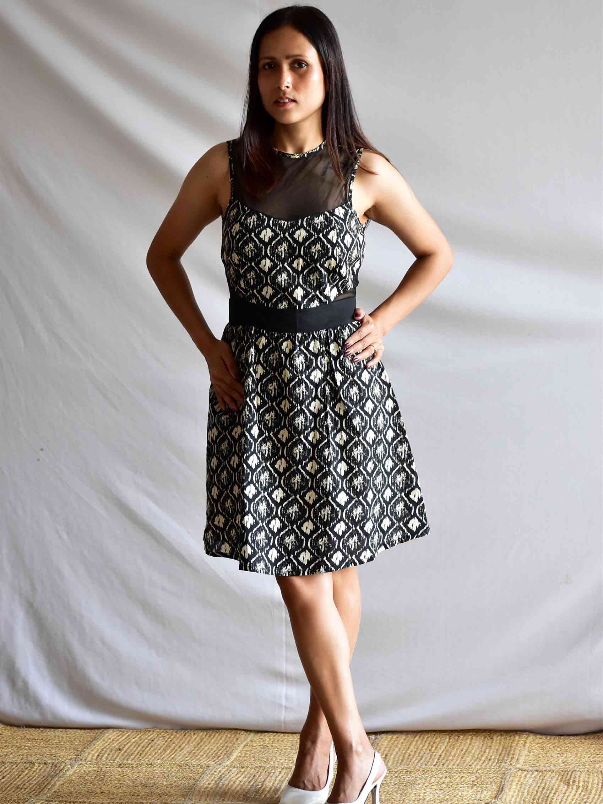 Ember - Net Short Dress