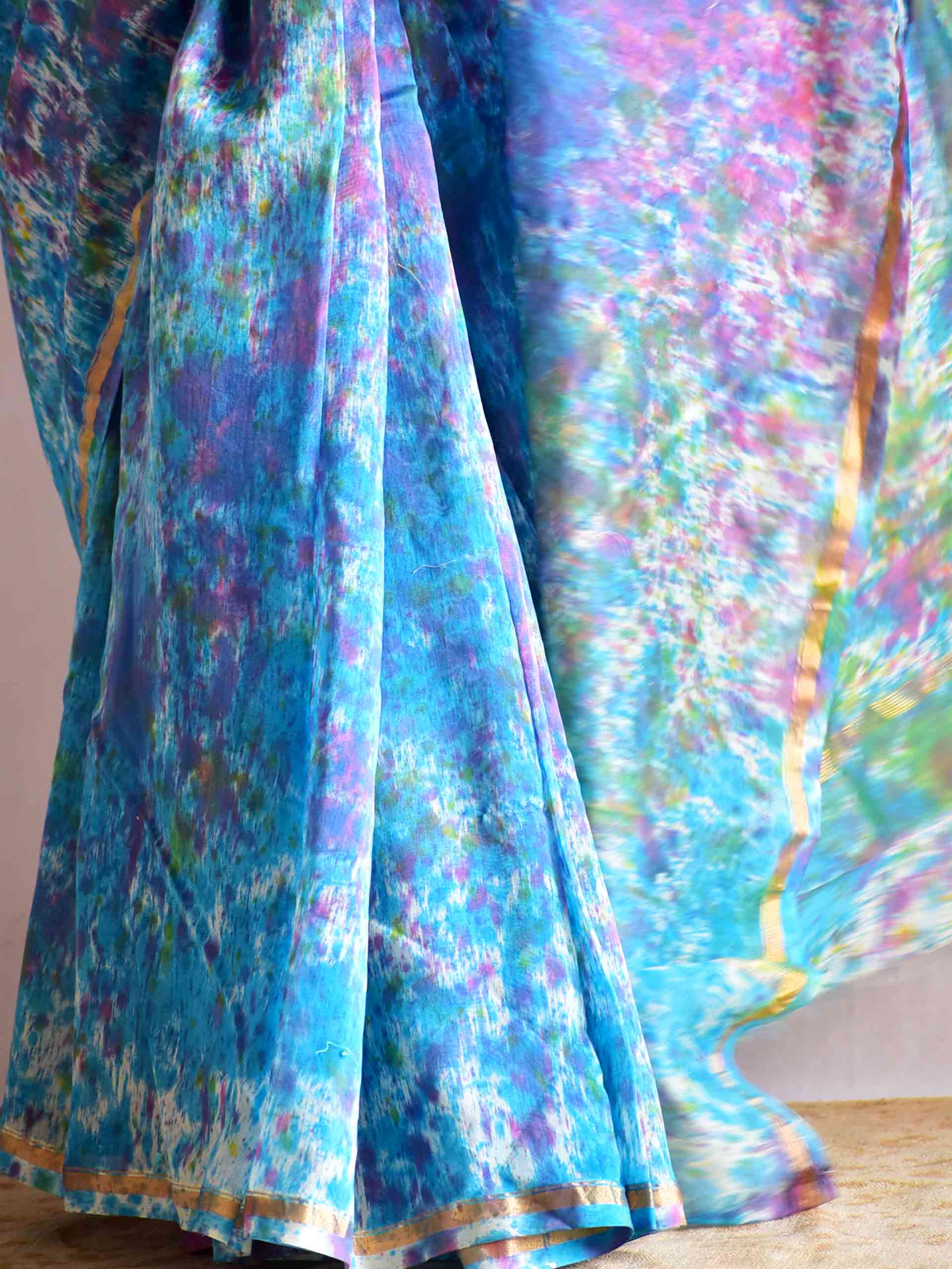 Sparkle - chanderi silk saree