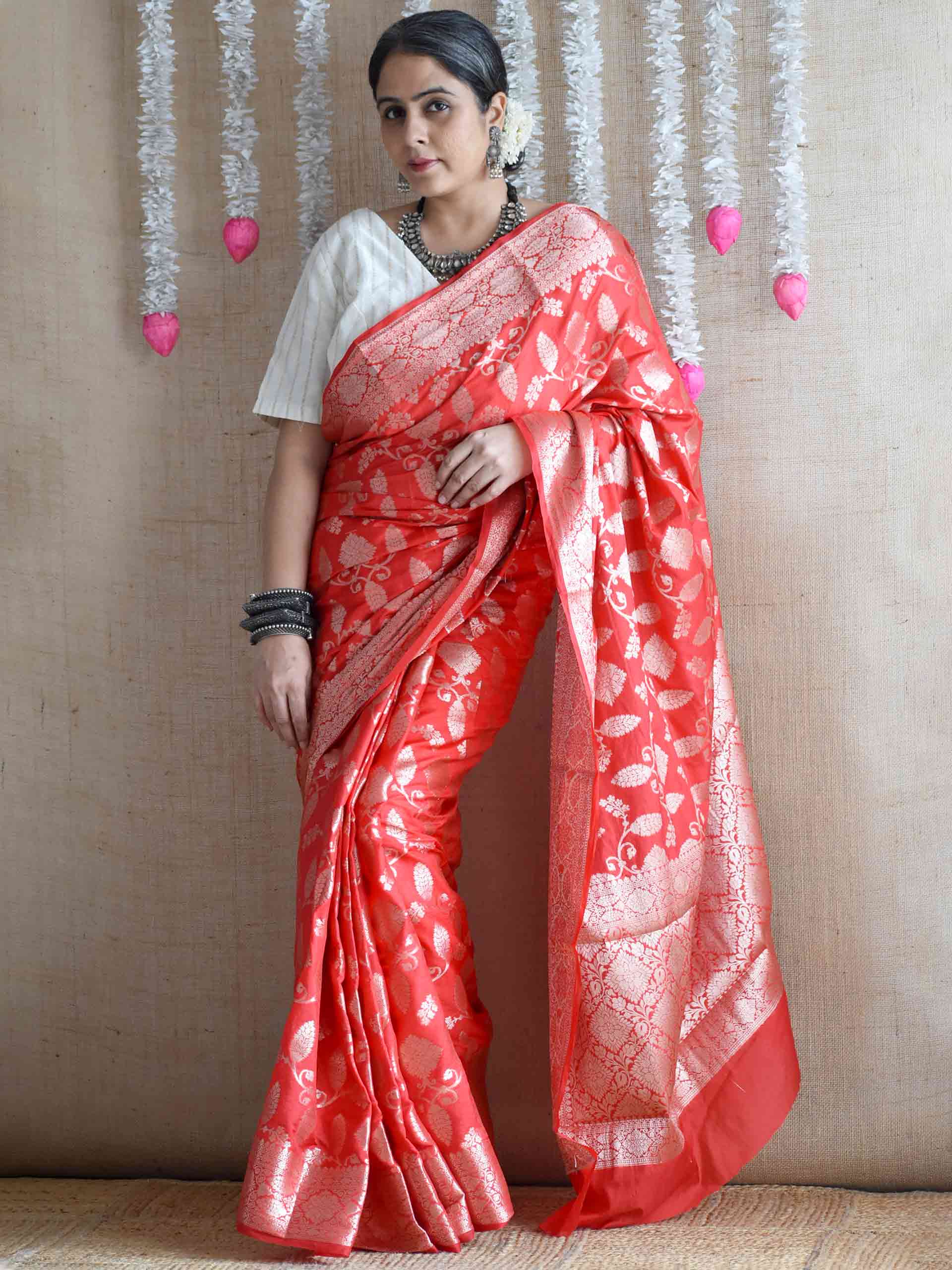 Kumudini - Brocade Saree