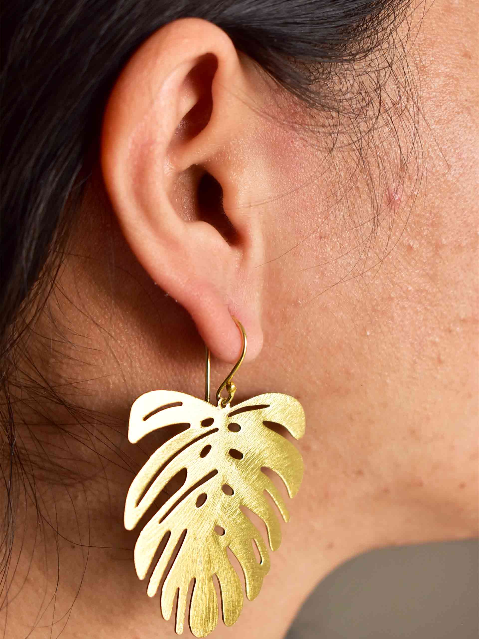 Monstera - Earrings