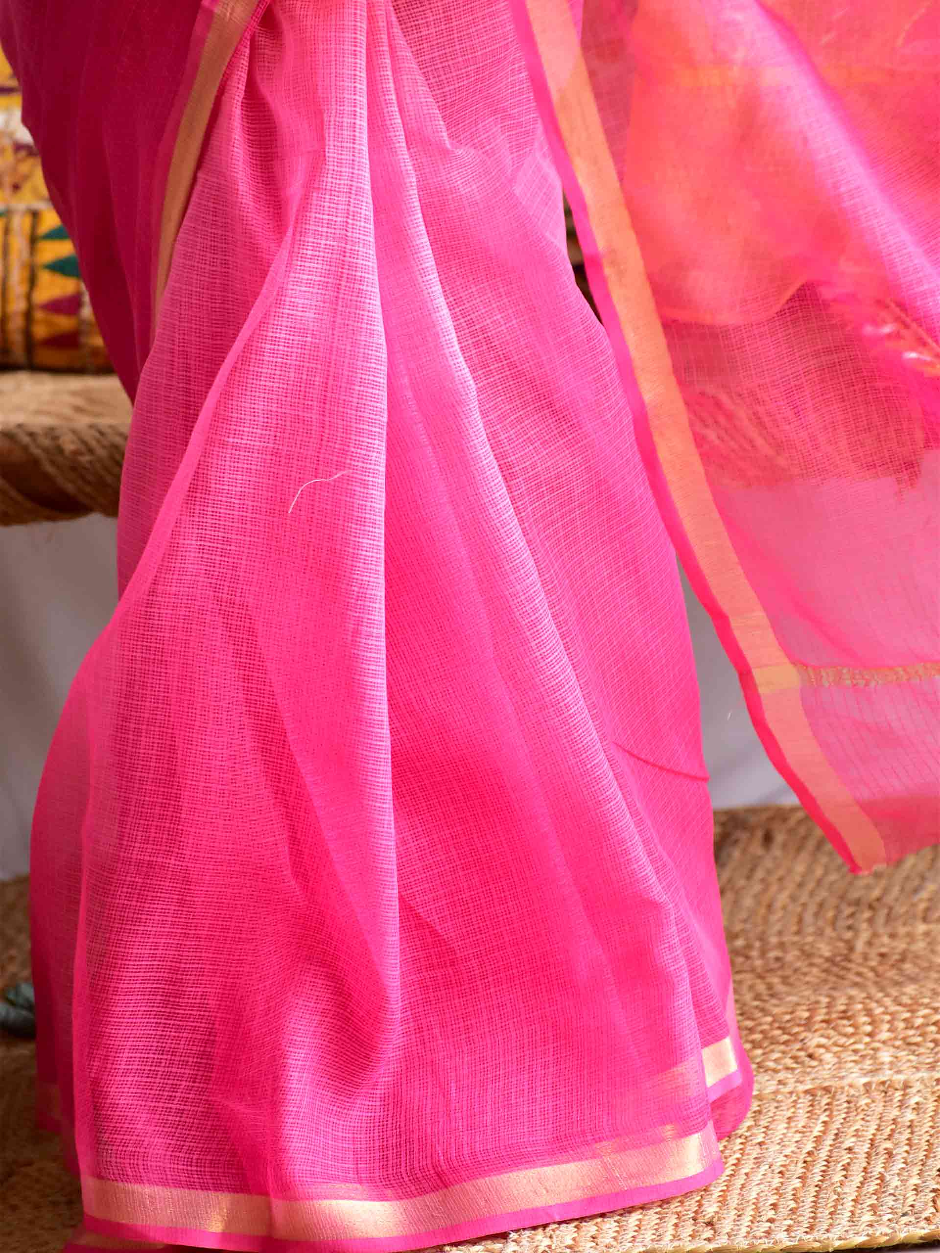 Khushi - Tie and Dye Kota saree