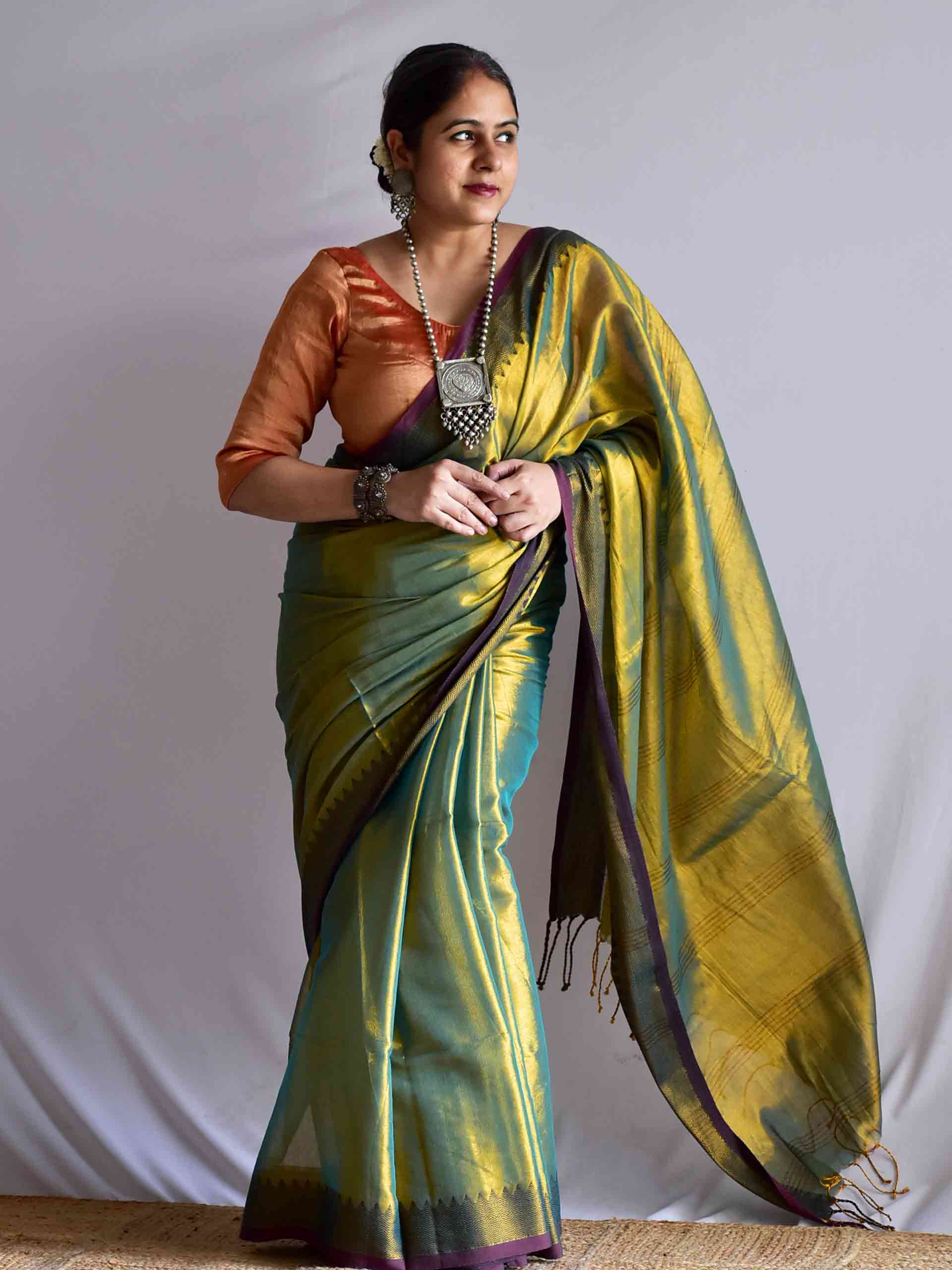 Maria - Tissue saree
