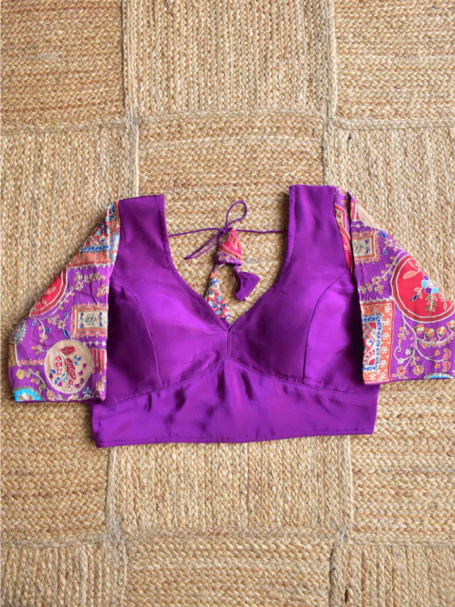 Sample 012 - Royol Ambi Satin Blouse