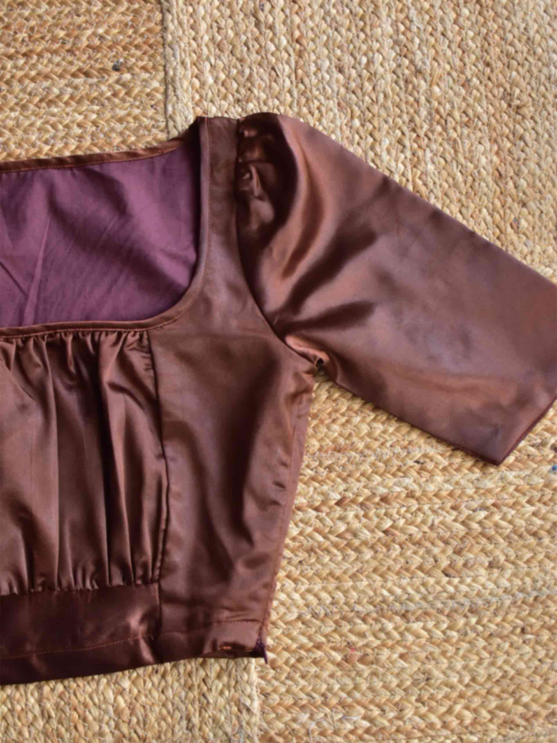 Sample 018 - Satin Blouse