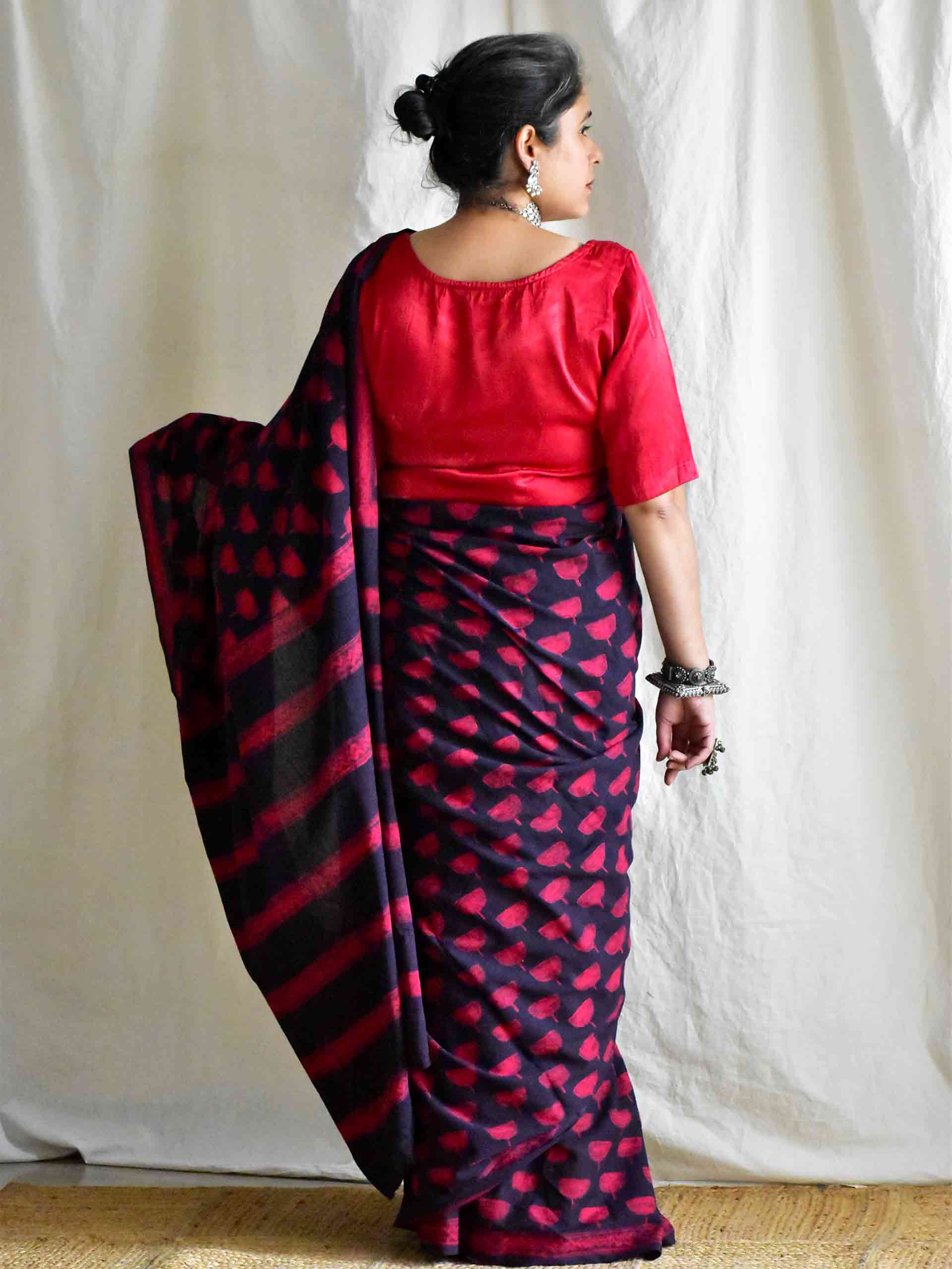 Tara - mul cotton saree
