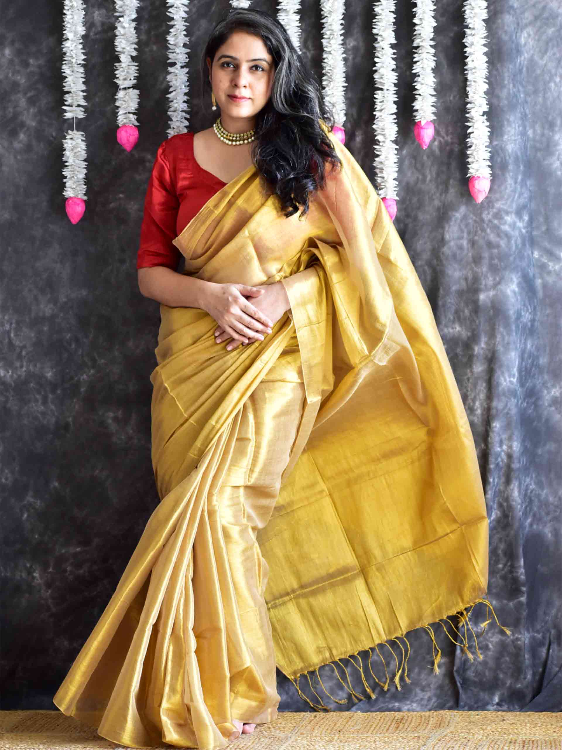 swarnatara - Tissue Saree