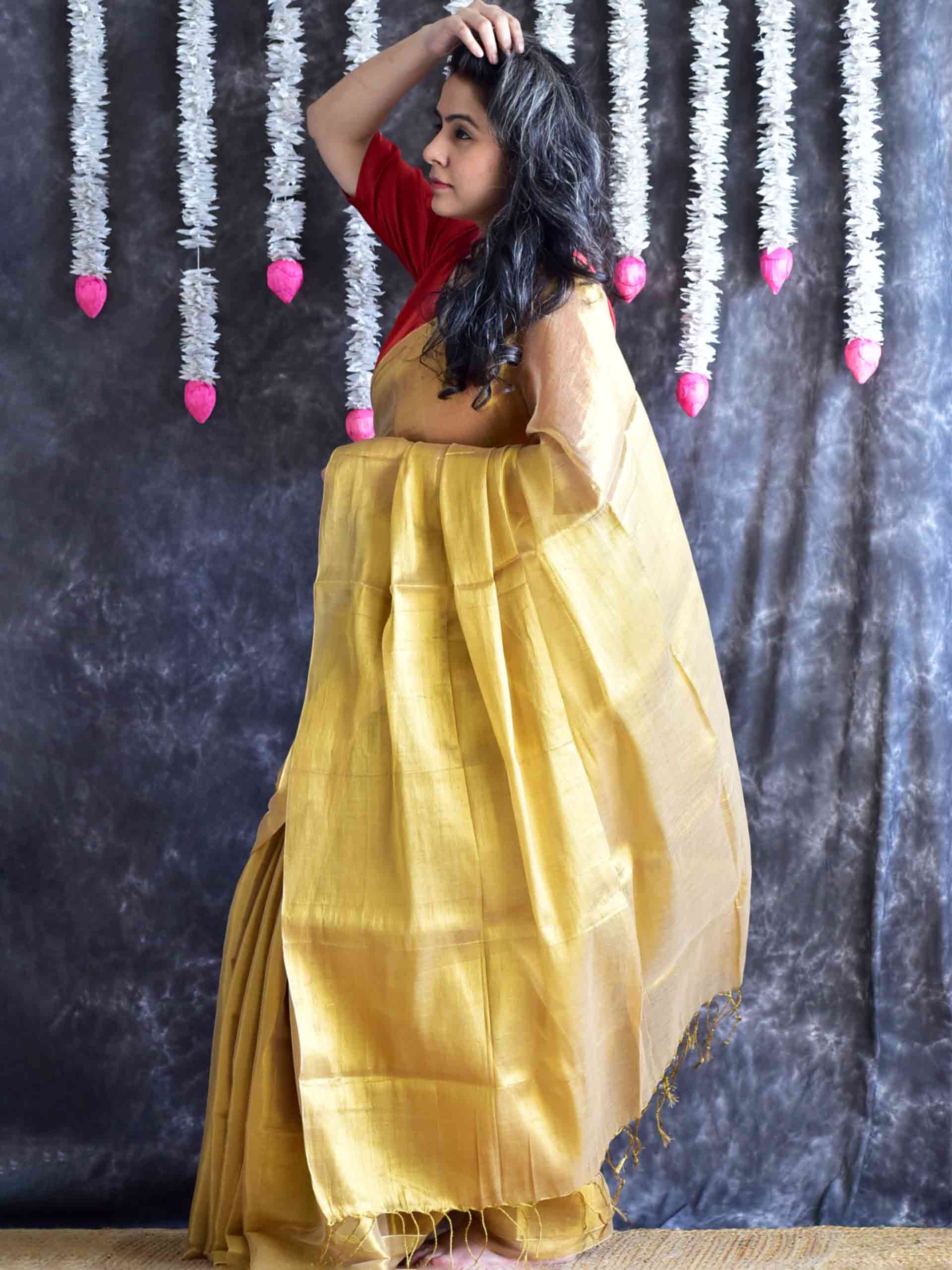 swarnatara - Tissue Saree