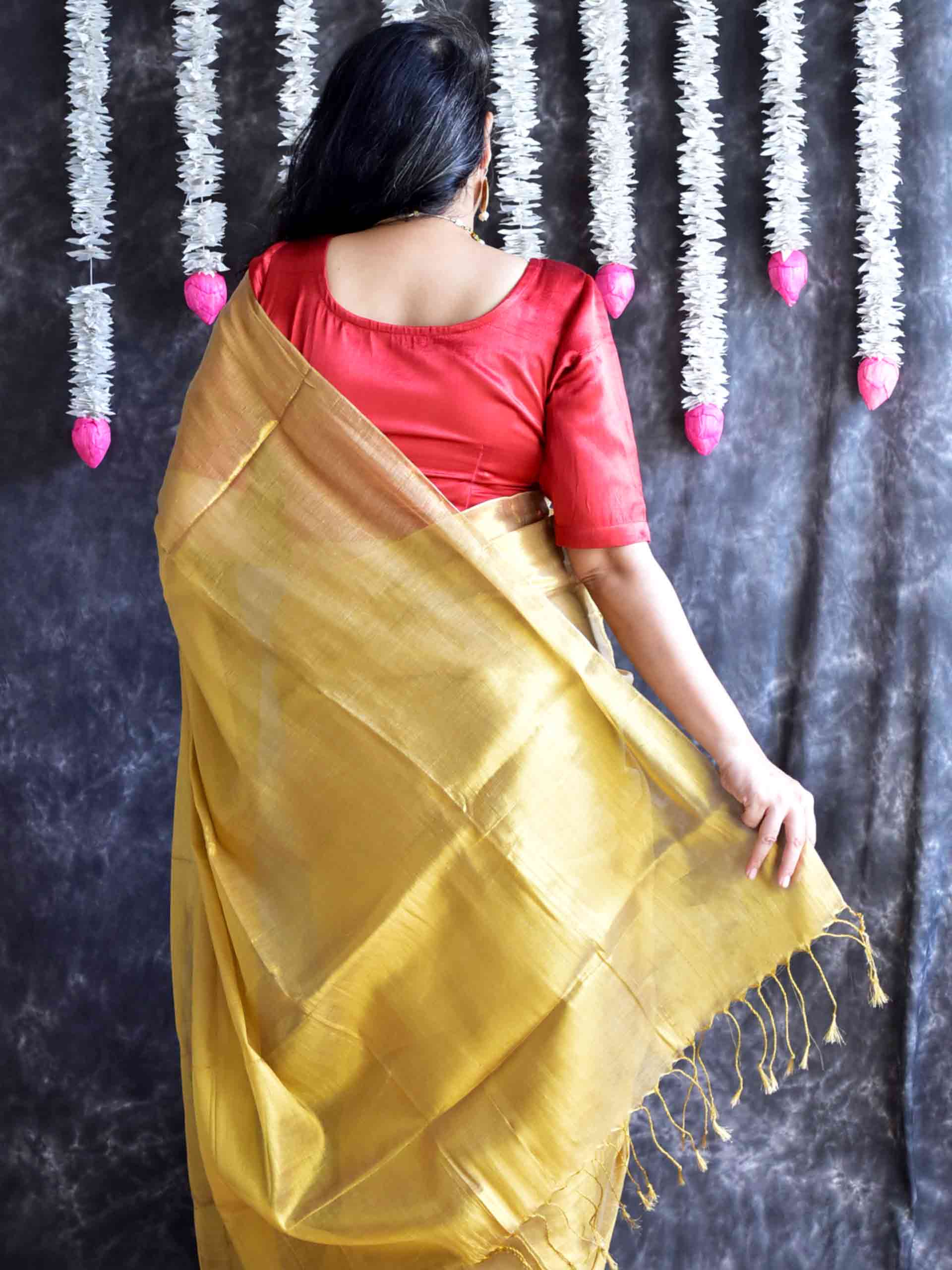 swarnatara - Tissue Saree