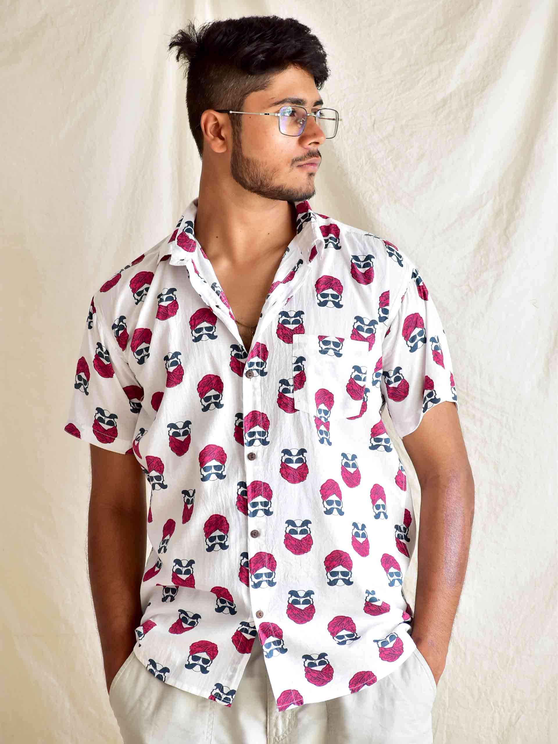 Turban - Printed Shirt