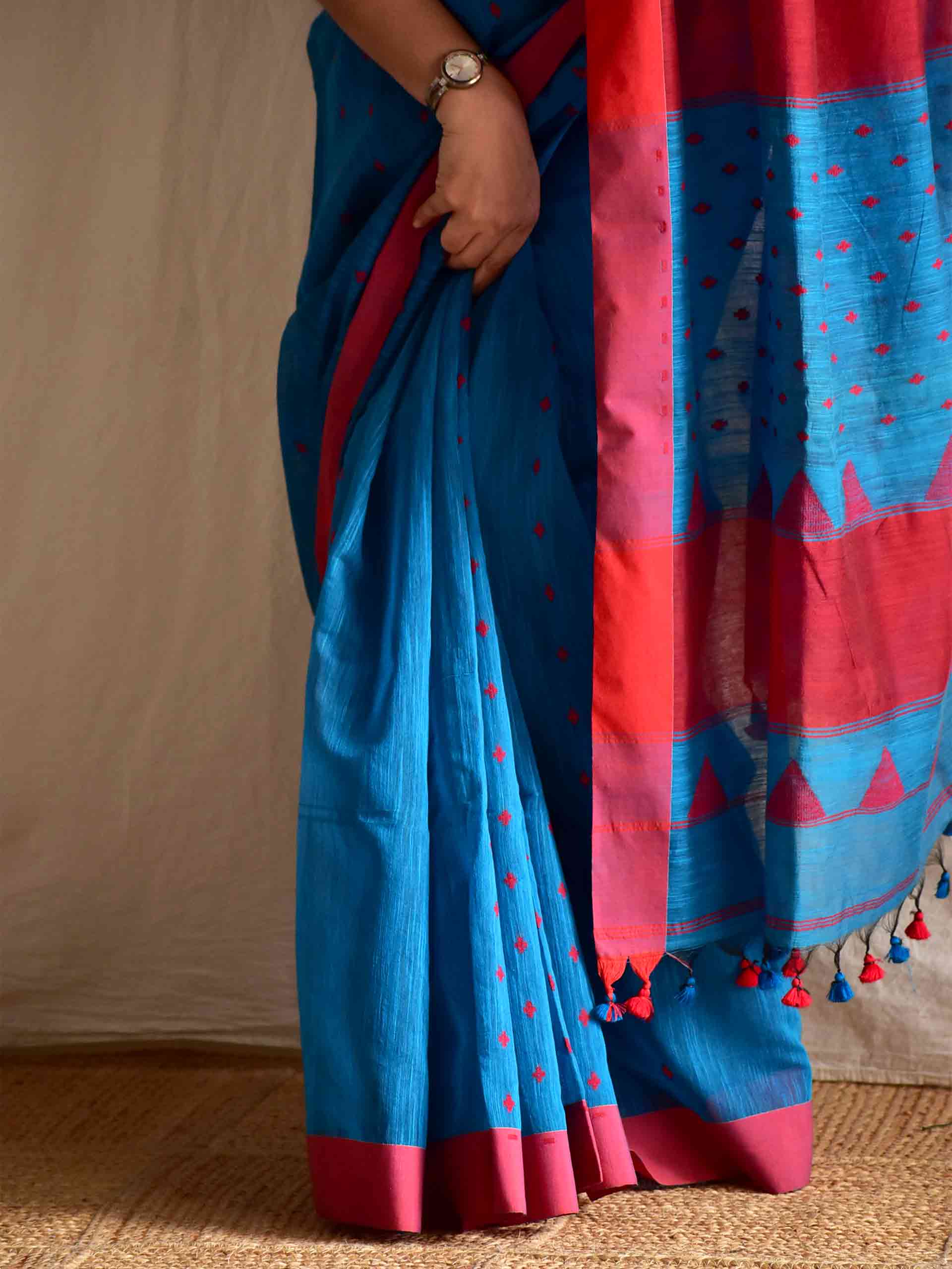 Neelam - Jamdani Saree