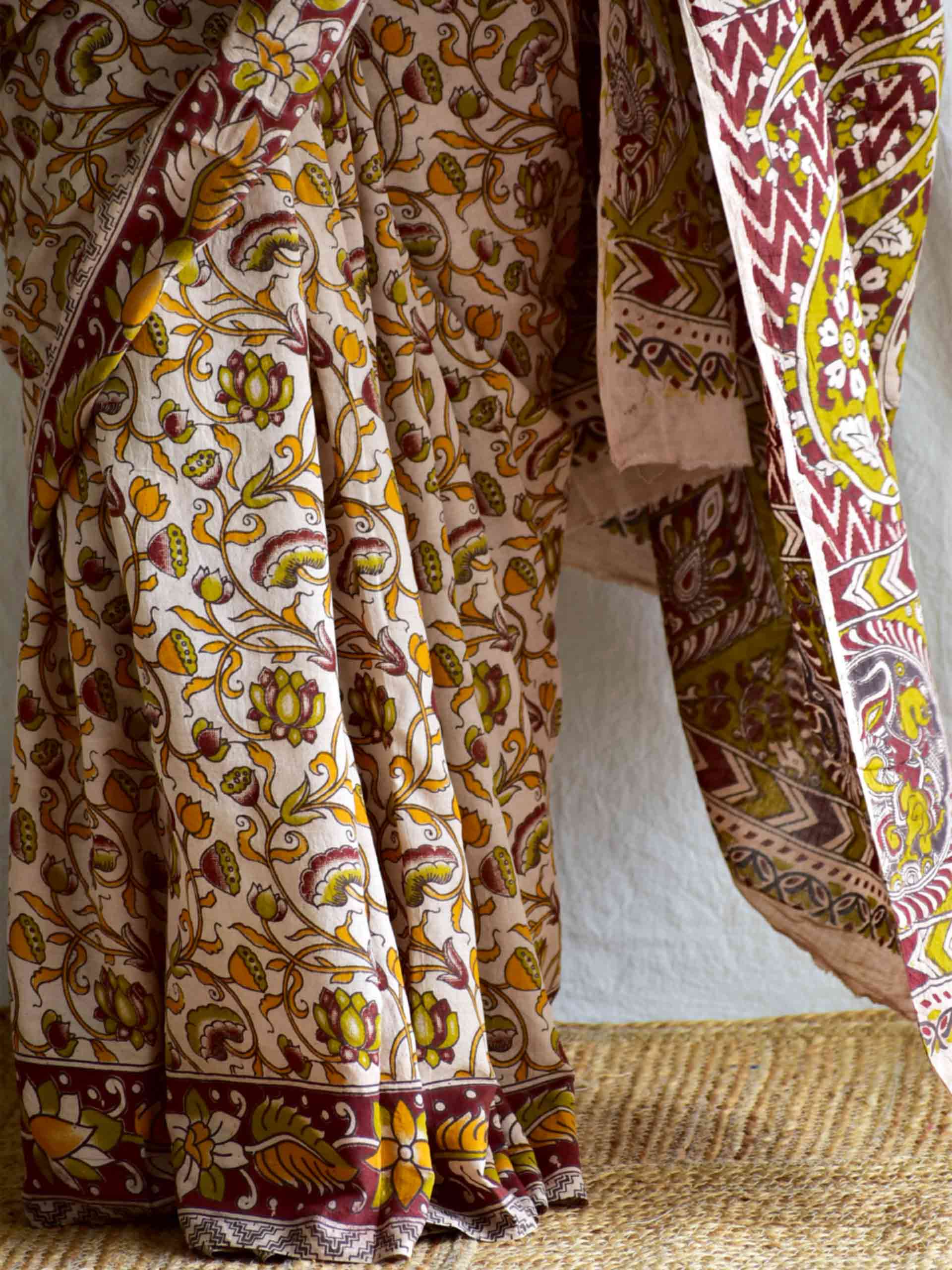 misti - kalamkari printed saree
