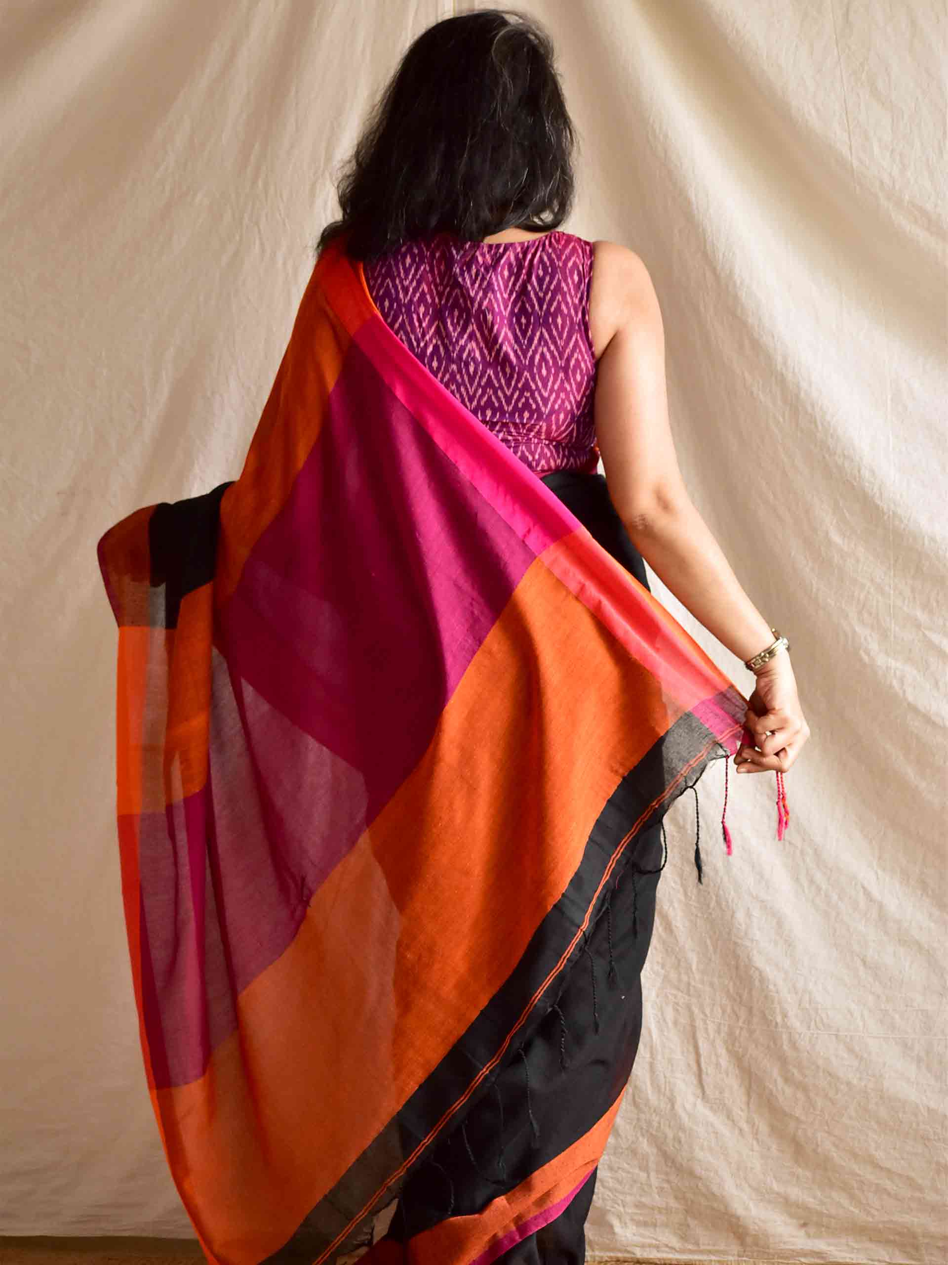 Noor - Dual shaded cotton saree