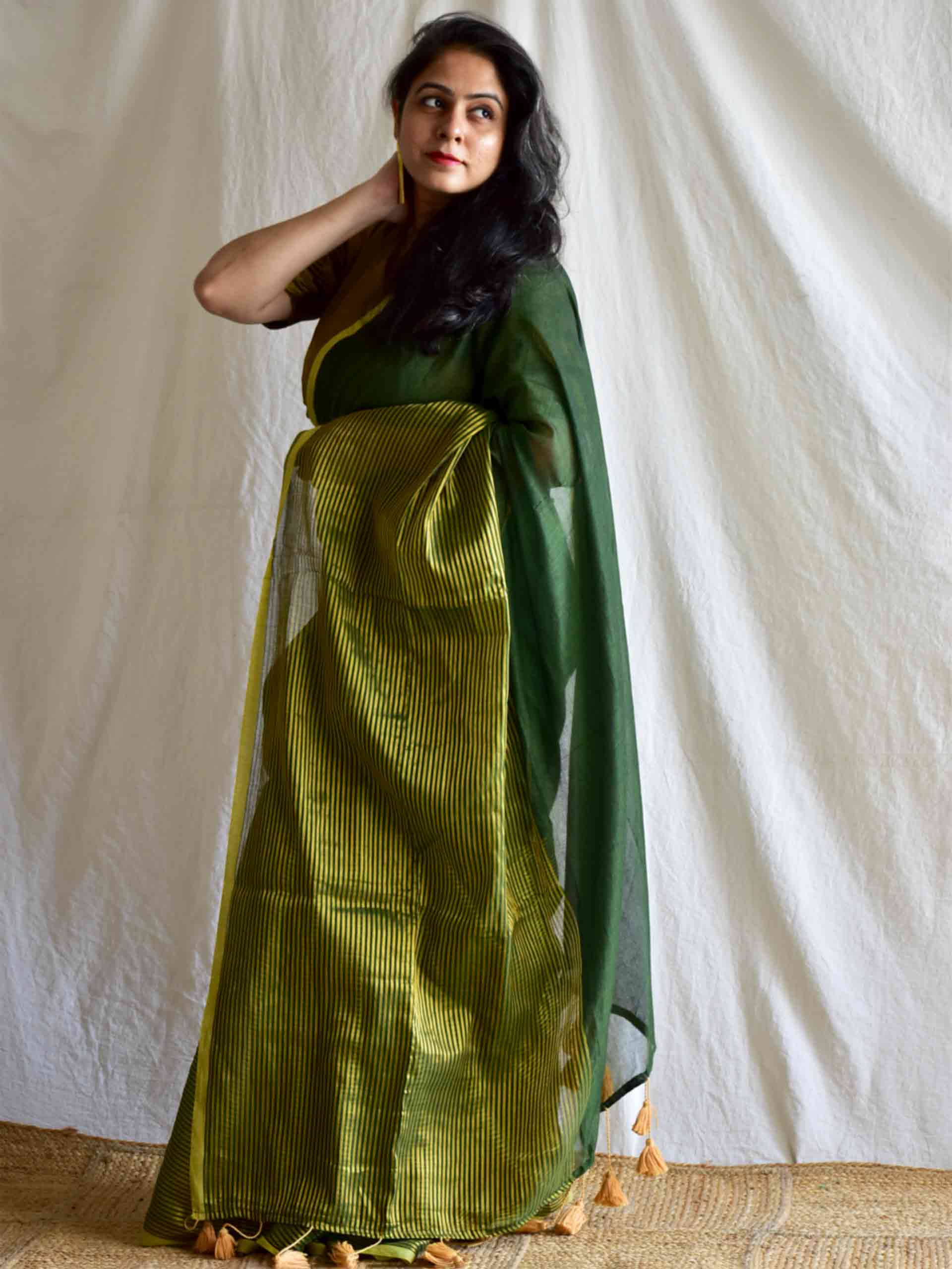 Balihaar - Mul Tissue Saree
