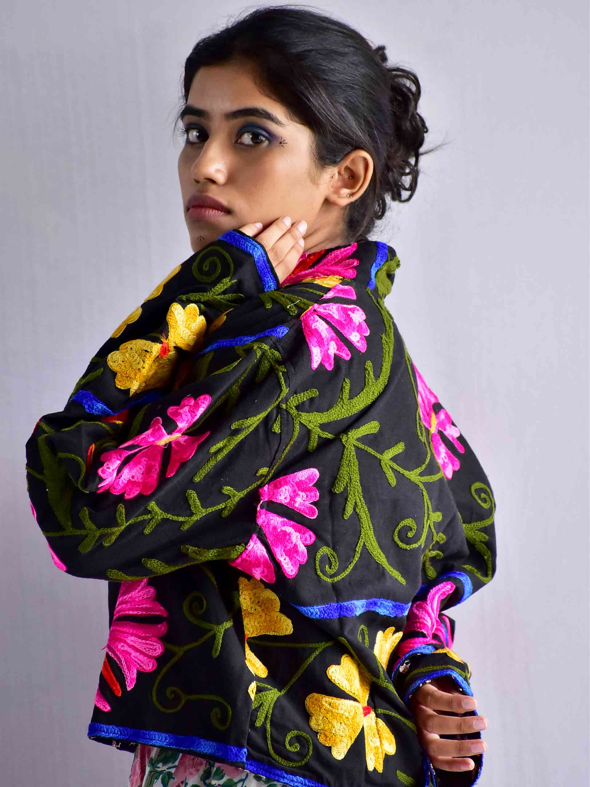 lambani - hand embroidered Reversible jacket