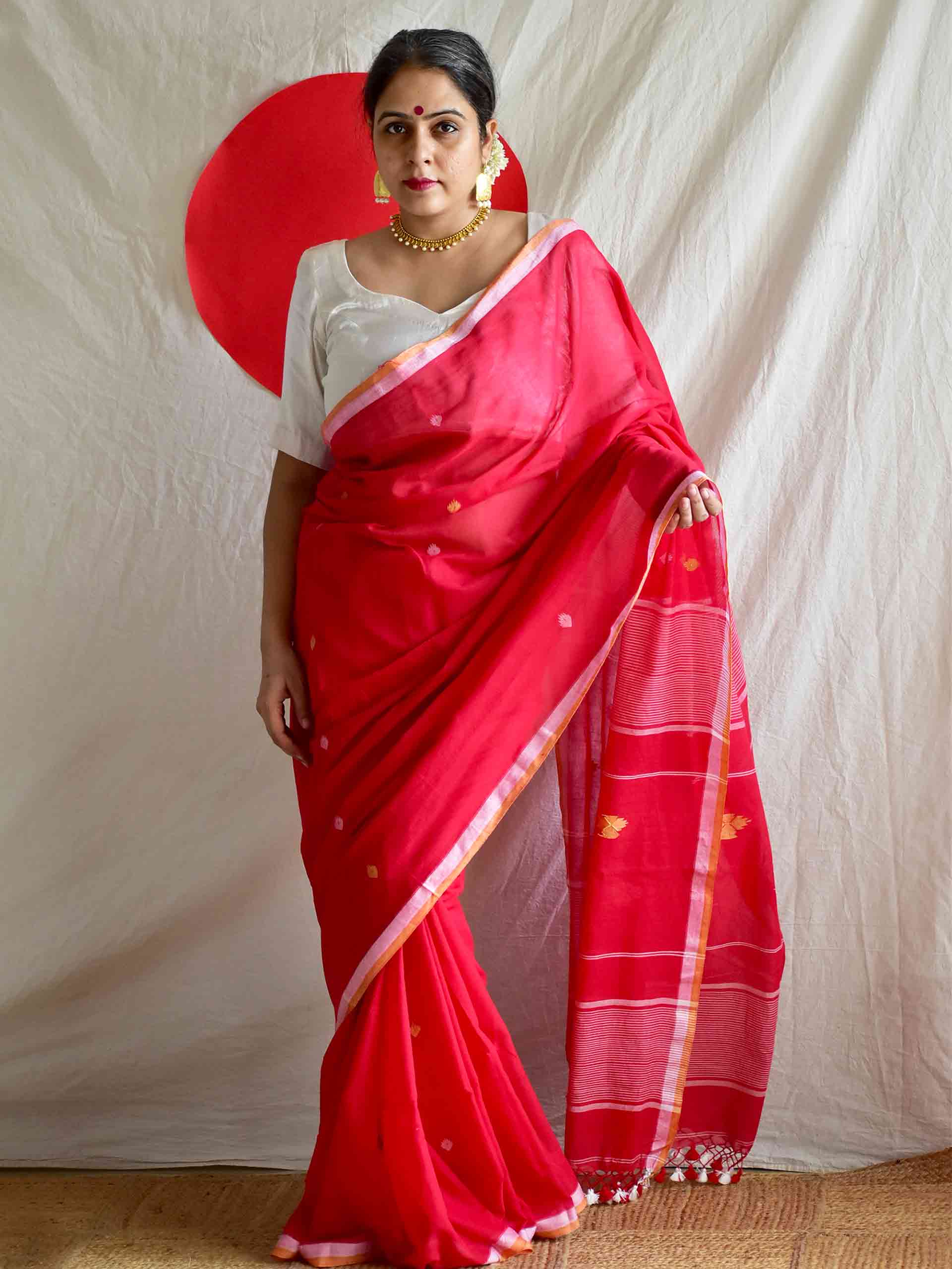 Sindoor Khela - Mul Saree
