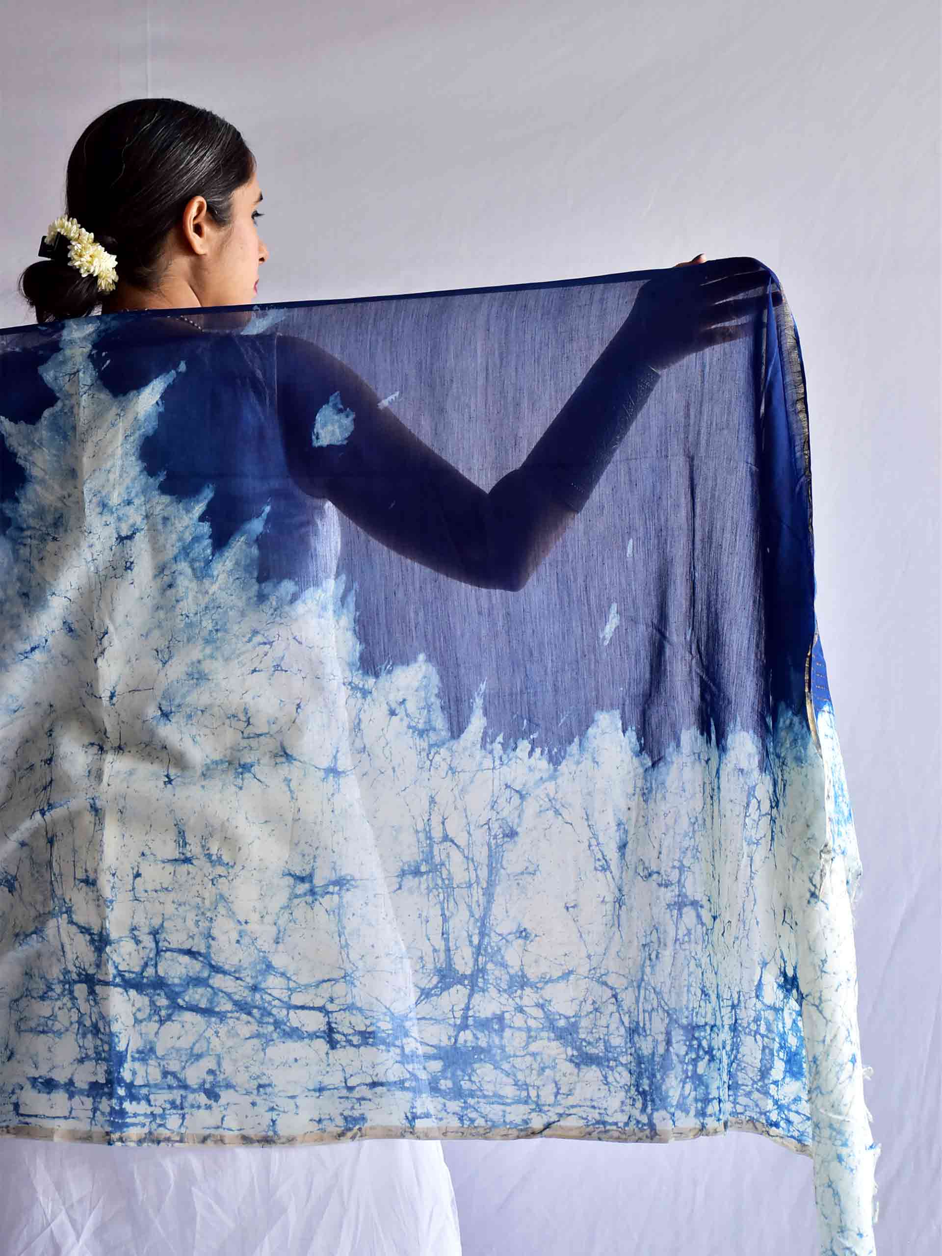 Sapne - chanderi silk Dupatta