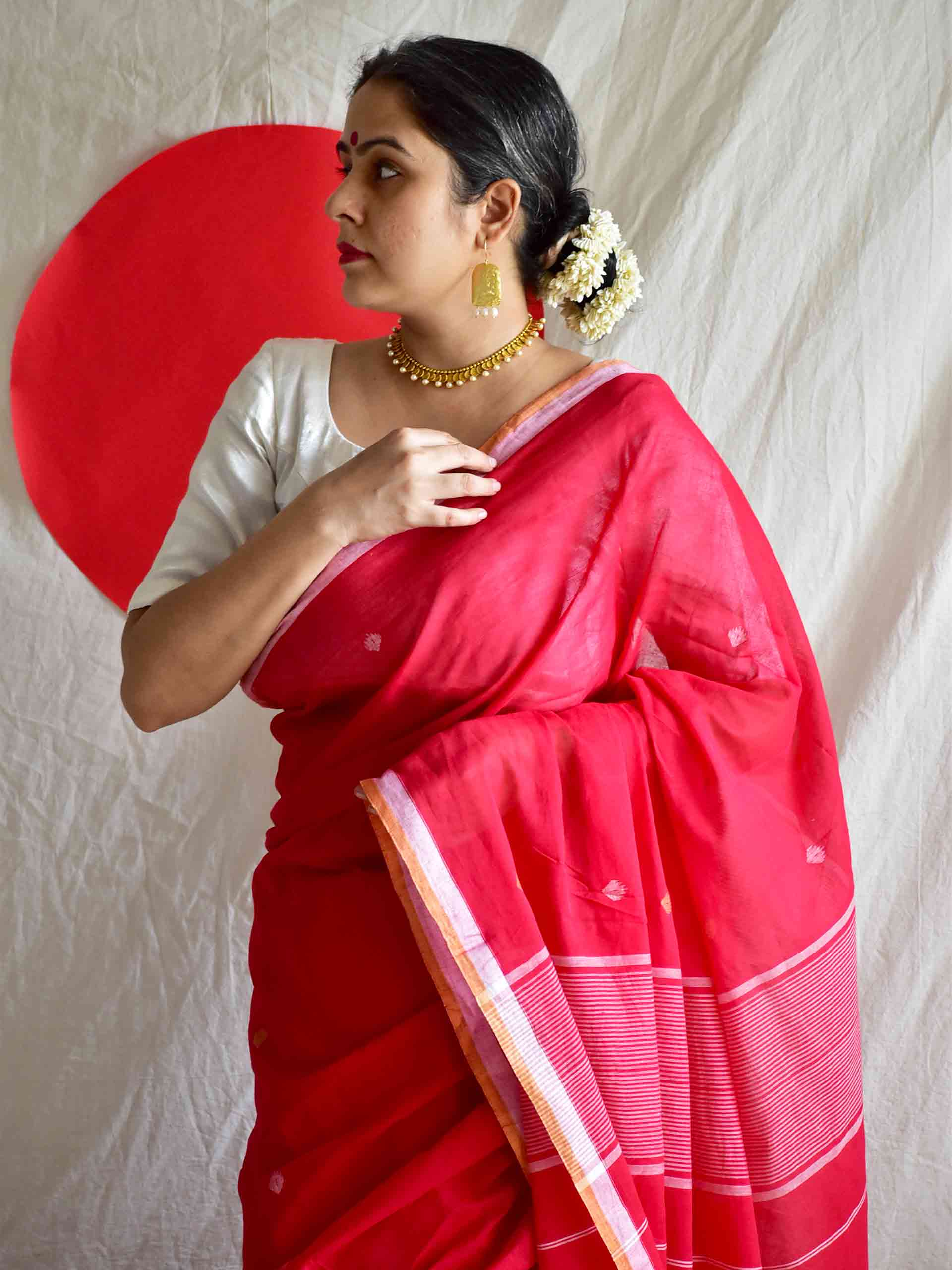 Sindoor Khela - Mul Saree