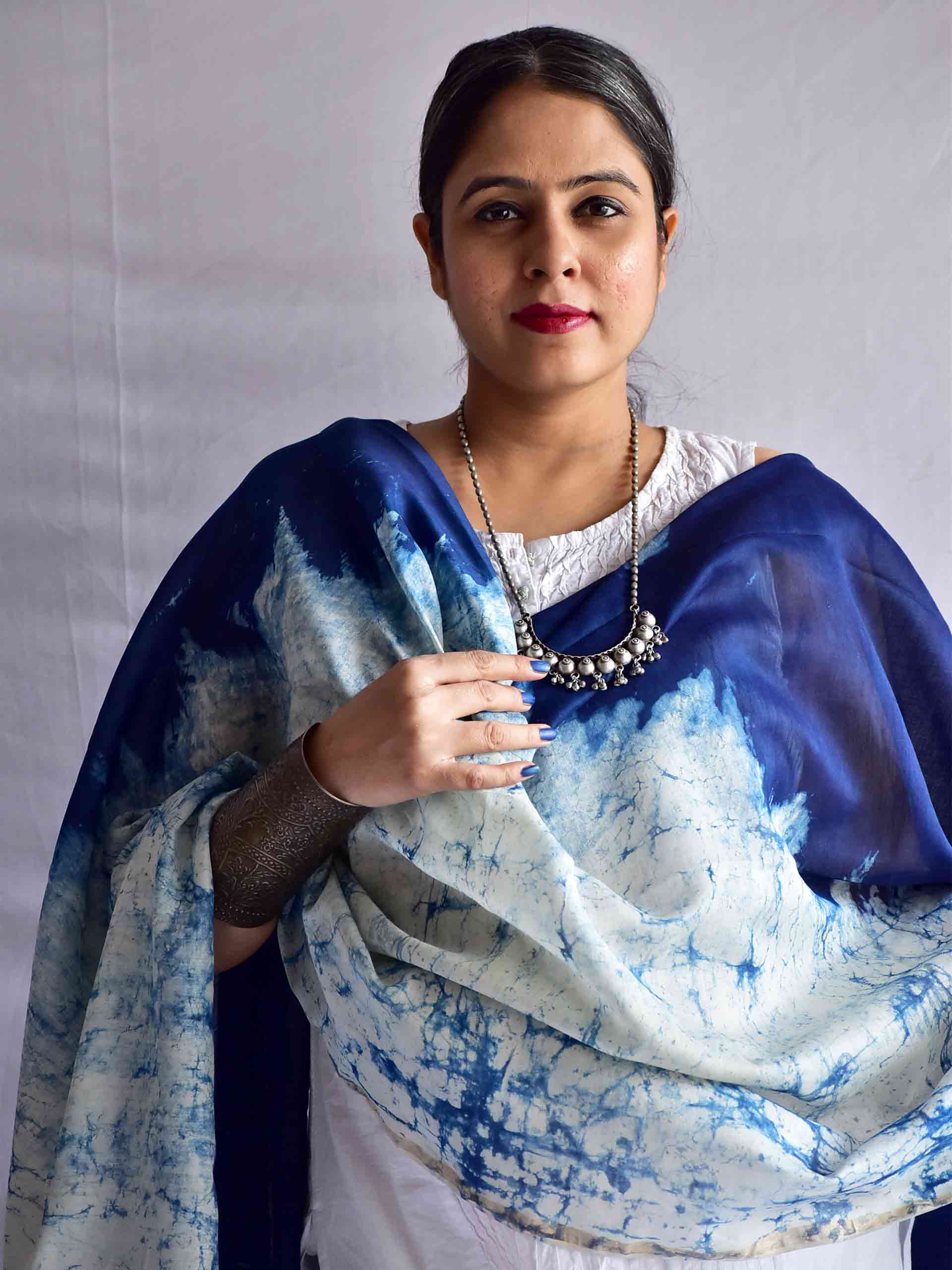 Sapne - chanderi silk Dupatta