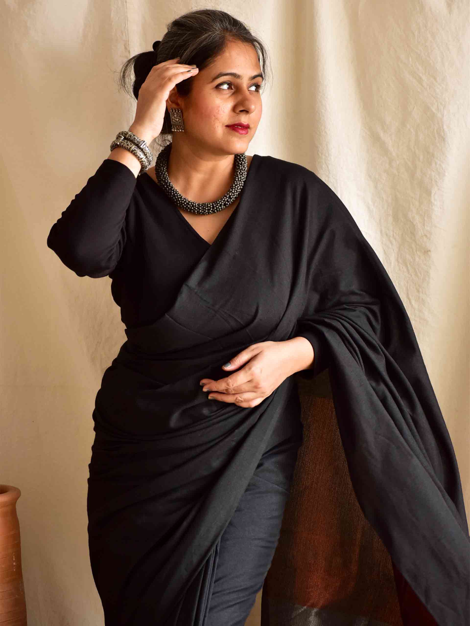 Nirvaah - Dual shaded cotton saree