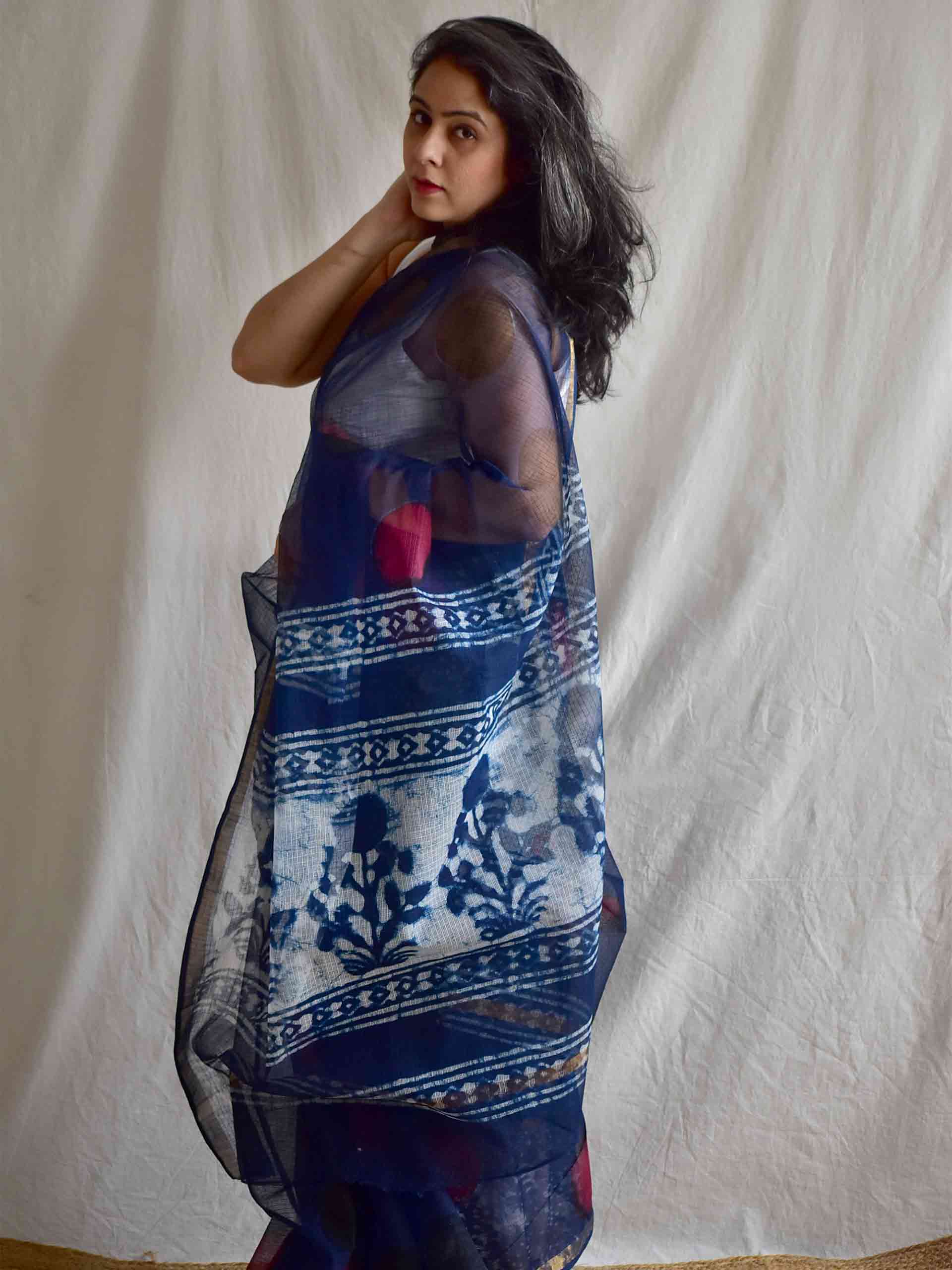 Nazaakat - Dabu Kota Doria Saree