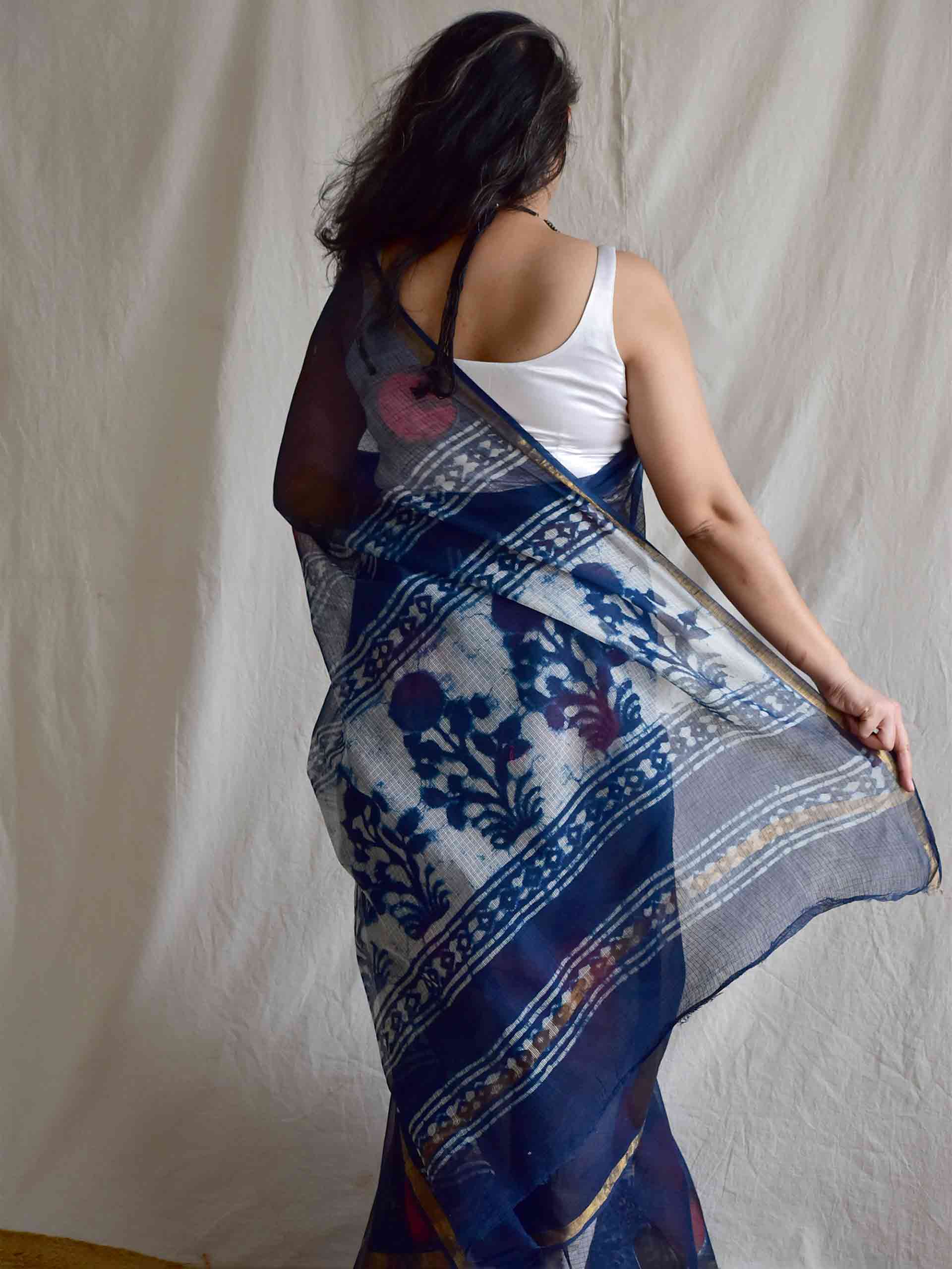 Nazaakat - Dabu Kota Doria Saree