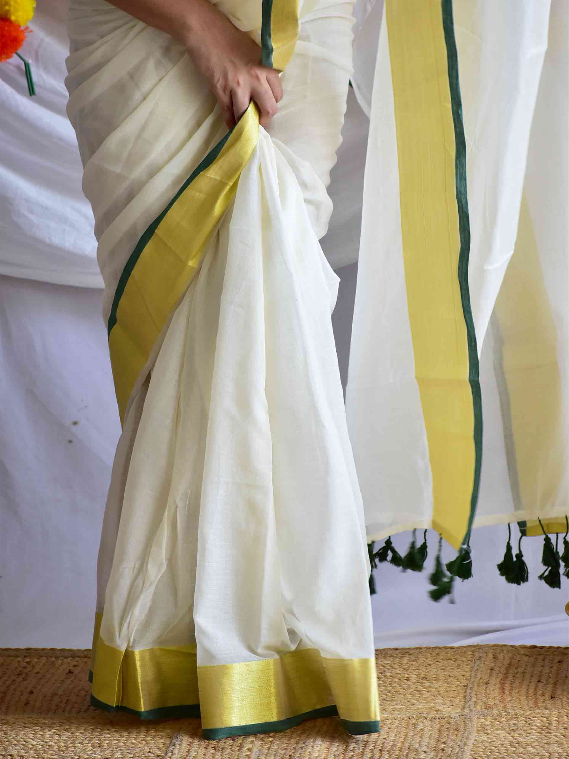Nirmala - Mul Tissue Saree