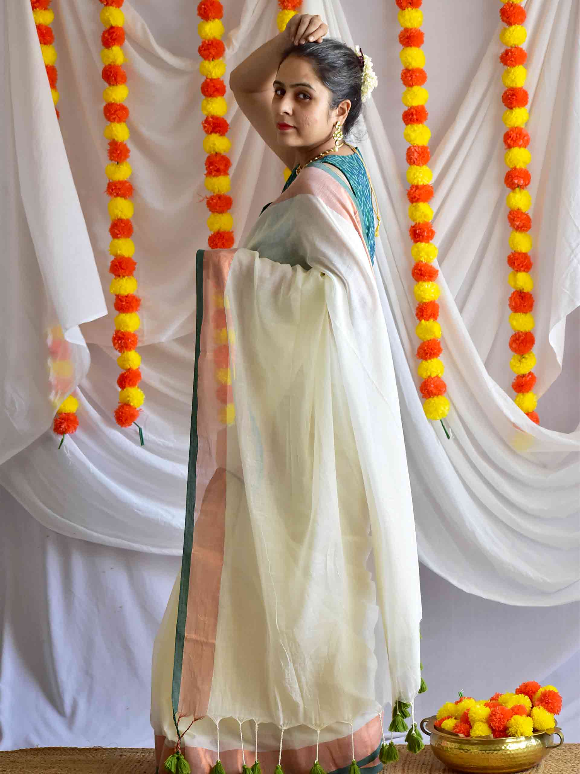 Soundh- Mul Tissue Saree