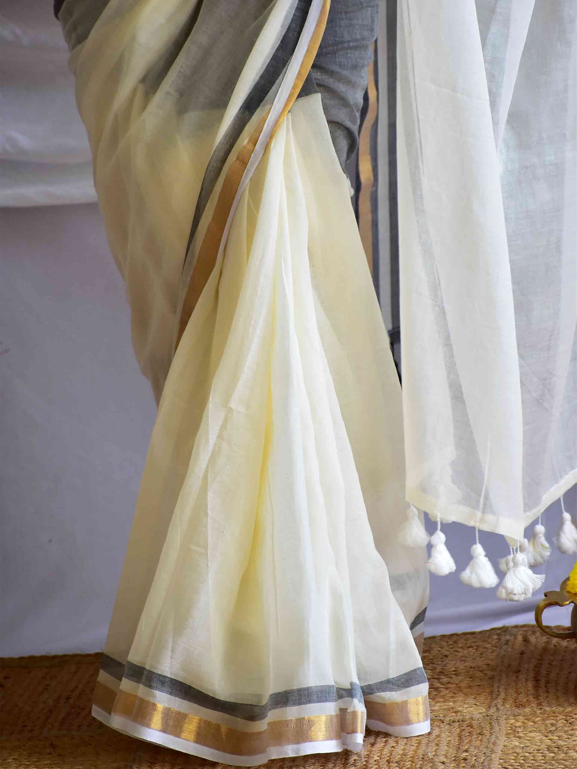 Neesha - Mul Tissue Saree